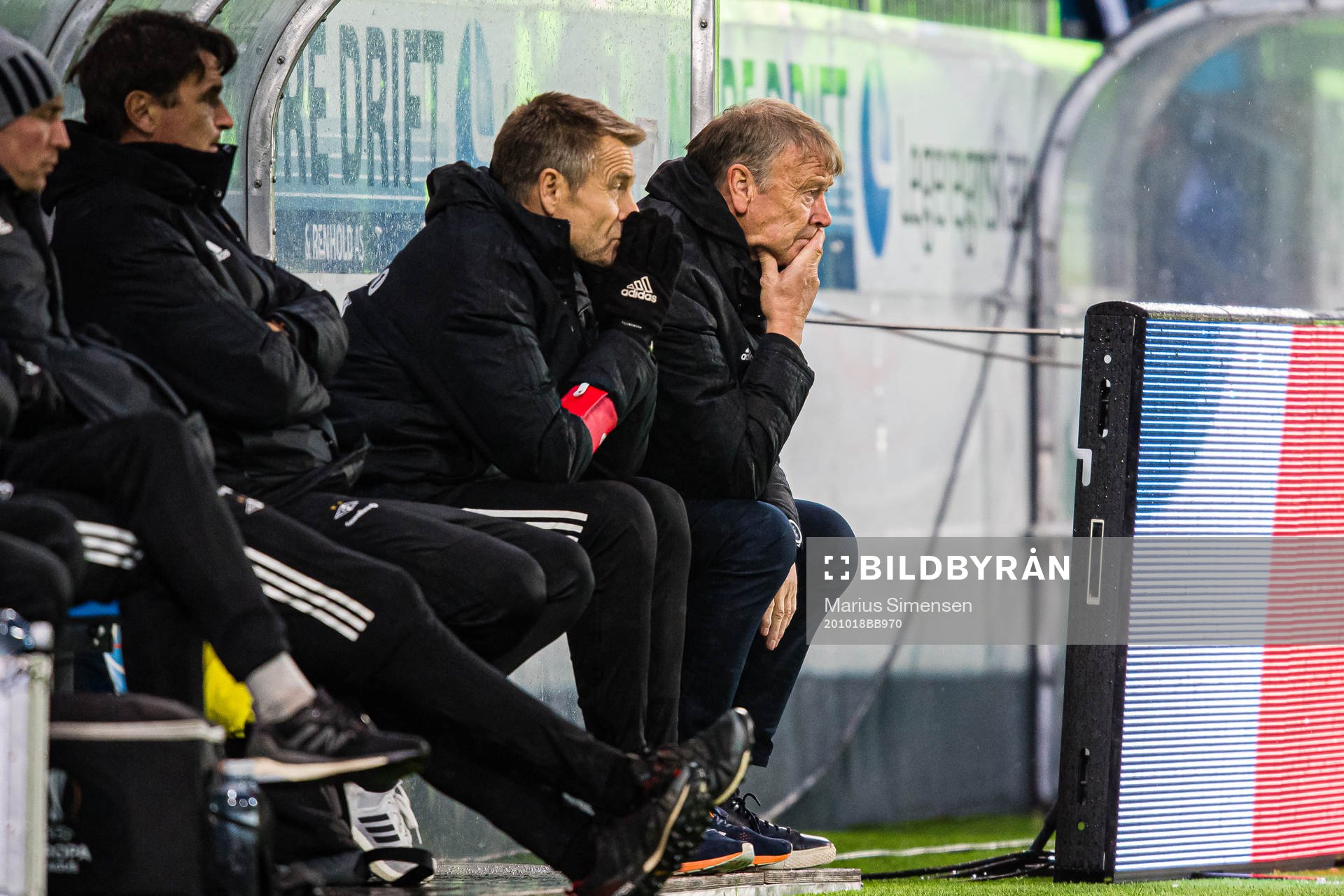 Trond Henriksen, assistant coach of Rosenborg, and Åge