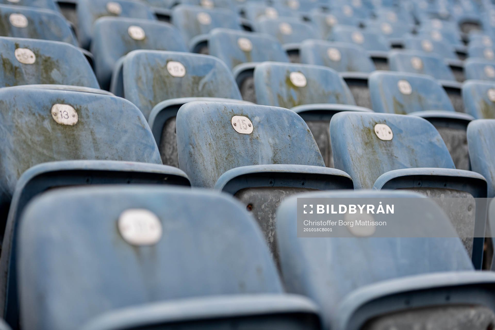 Stolar på Malmö Stadion
