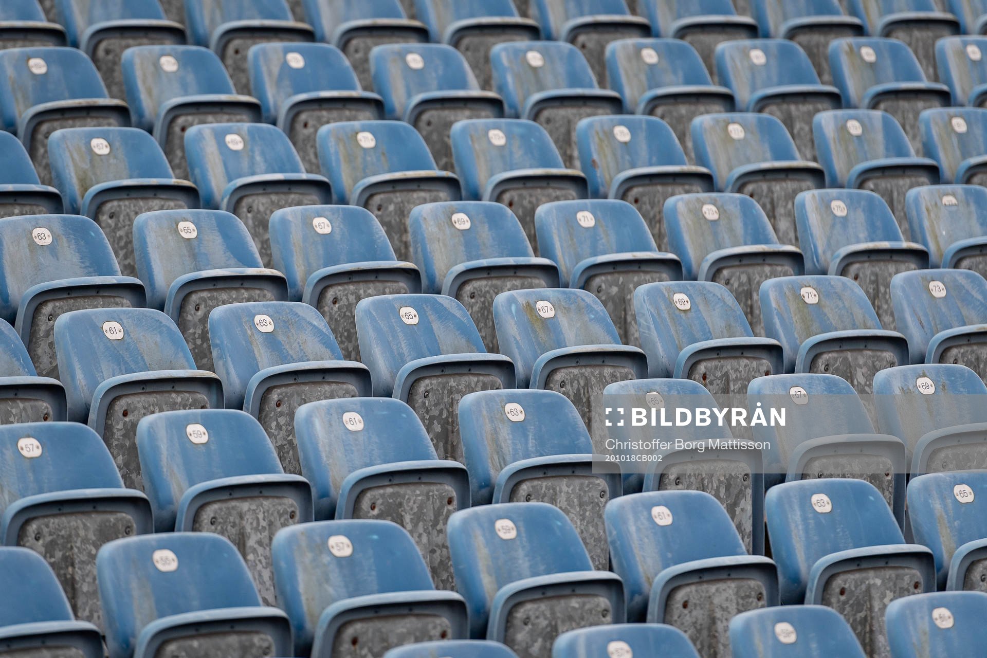 Stolar på Malmö Stadion