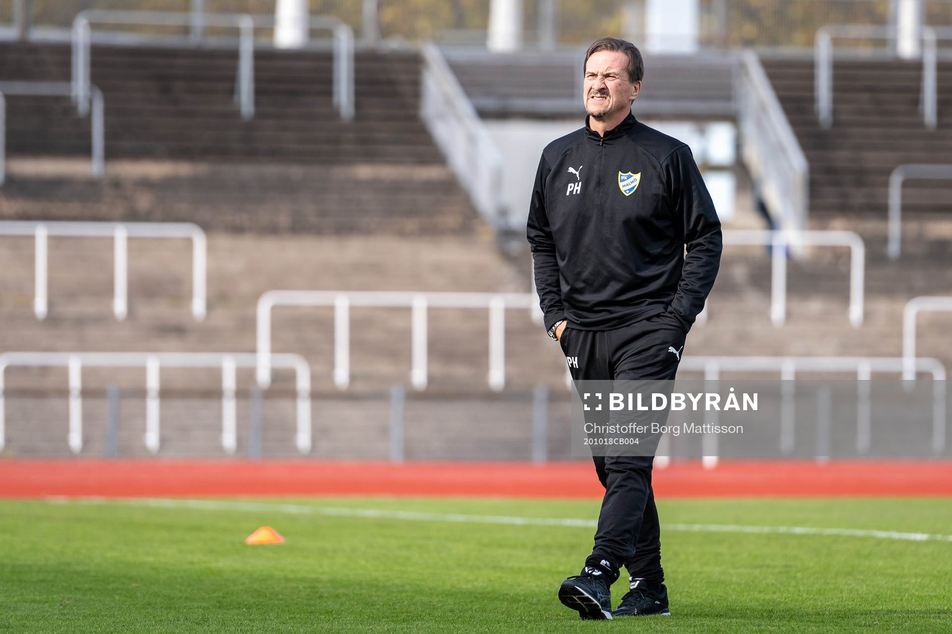 IFK Malmös tränare Per Harrysson