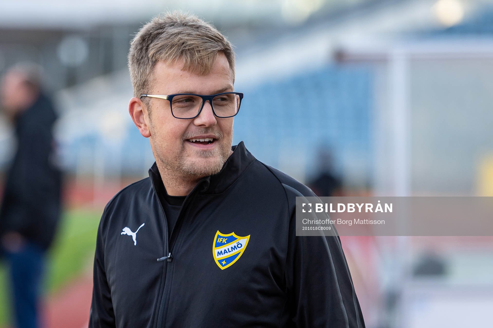 IFK Malmös lagledare Fredrik Rundgren