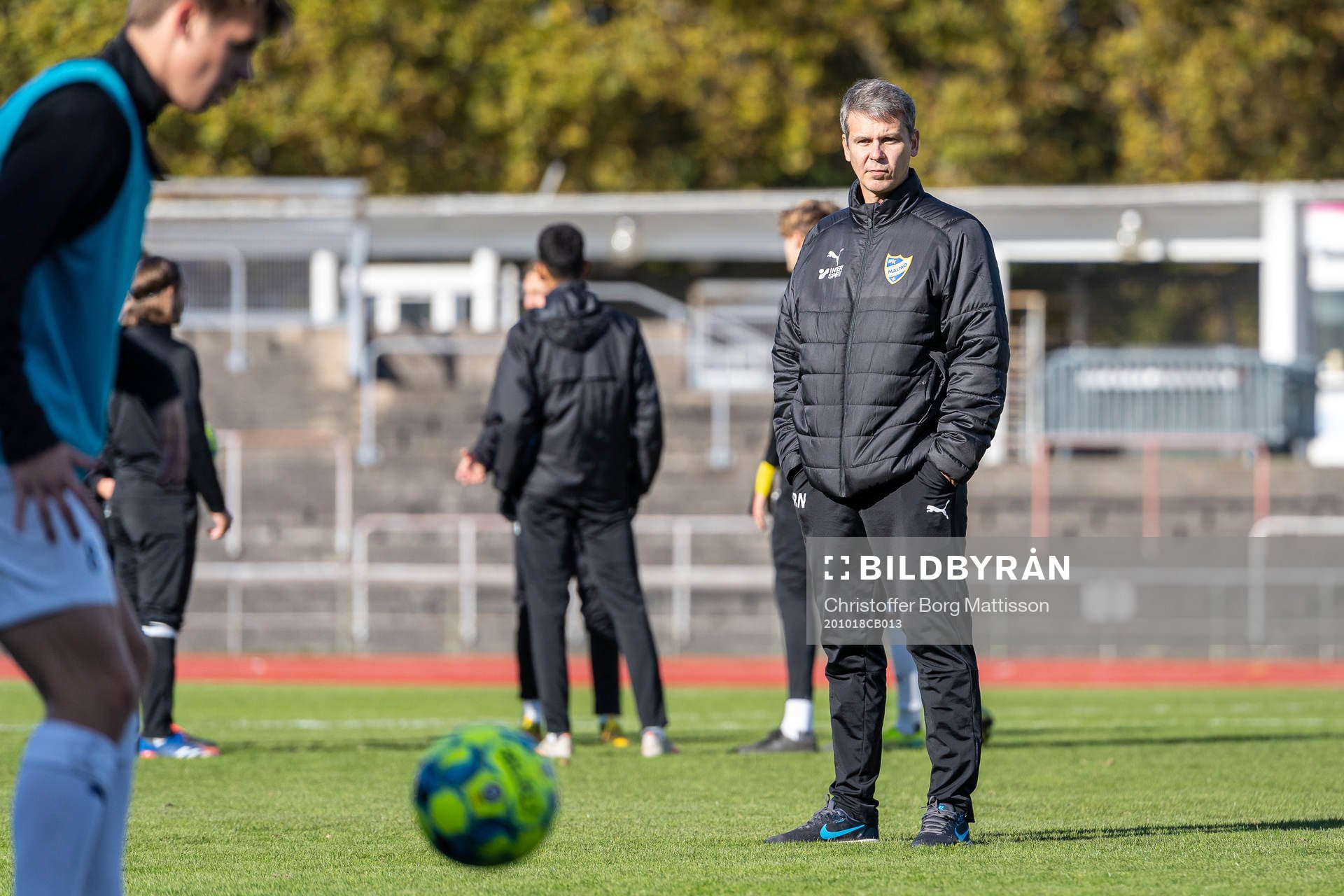 IFK Malmös tränare Roger Nilsson