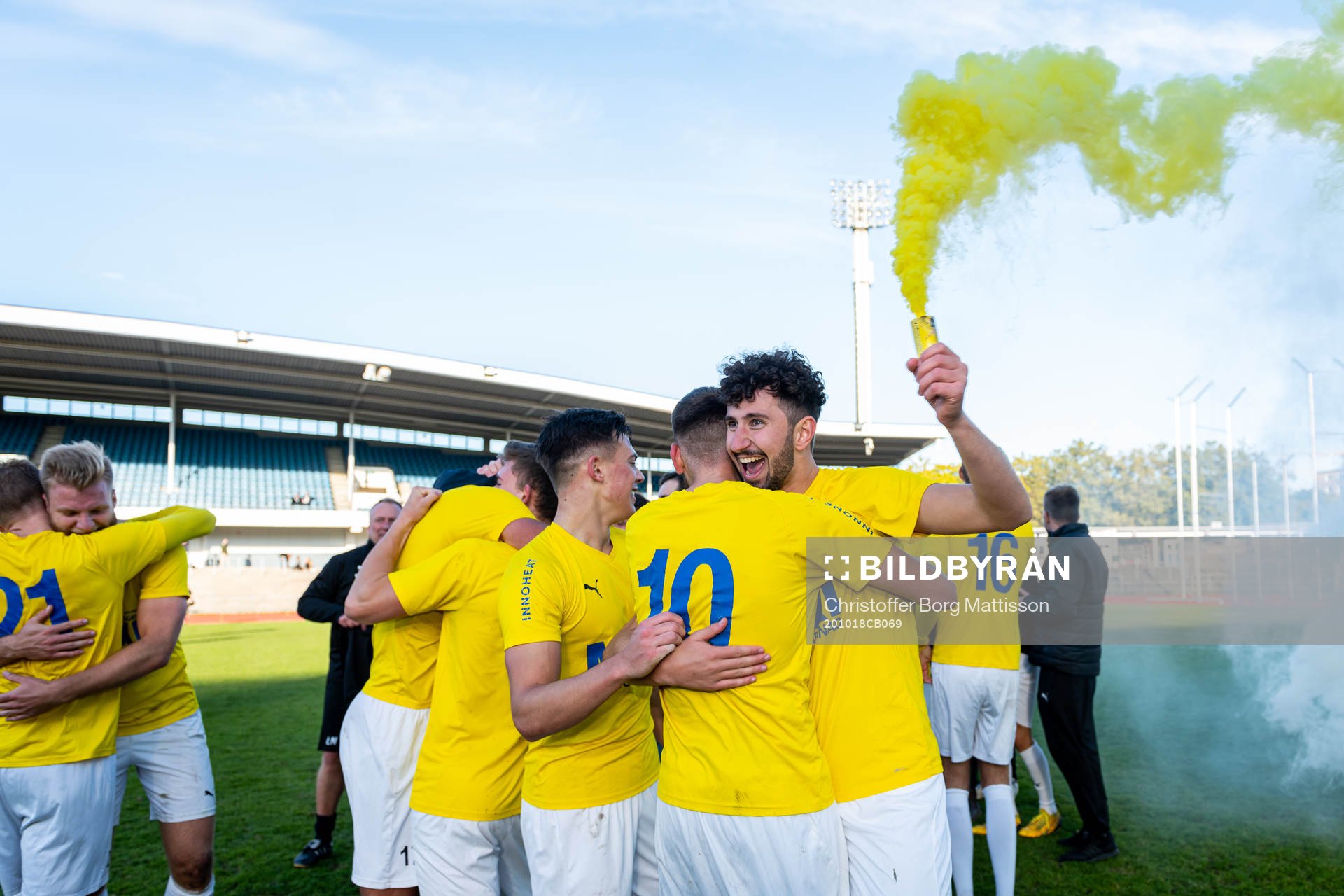 IFK Malmös Gani Bunjaku jublar