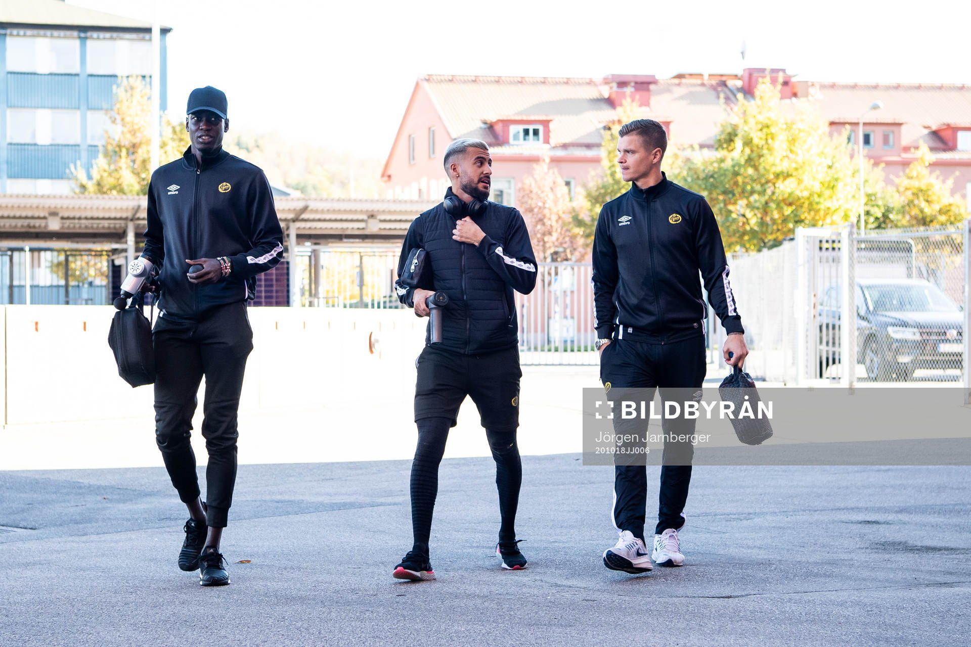 Elfsborgs Joseph Okumu, Rami Kaib och Samuel Holmén