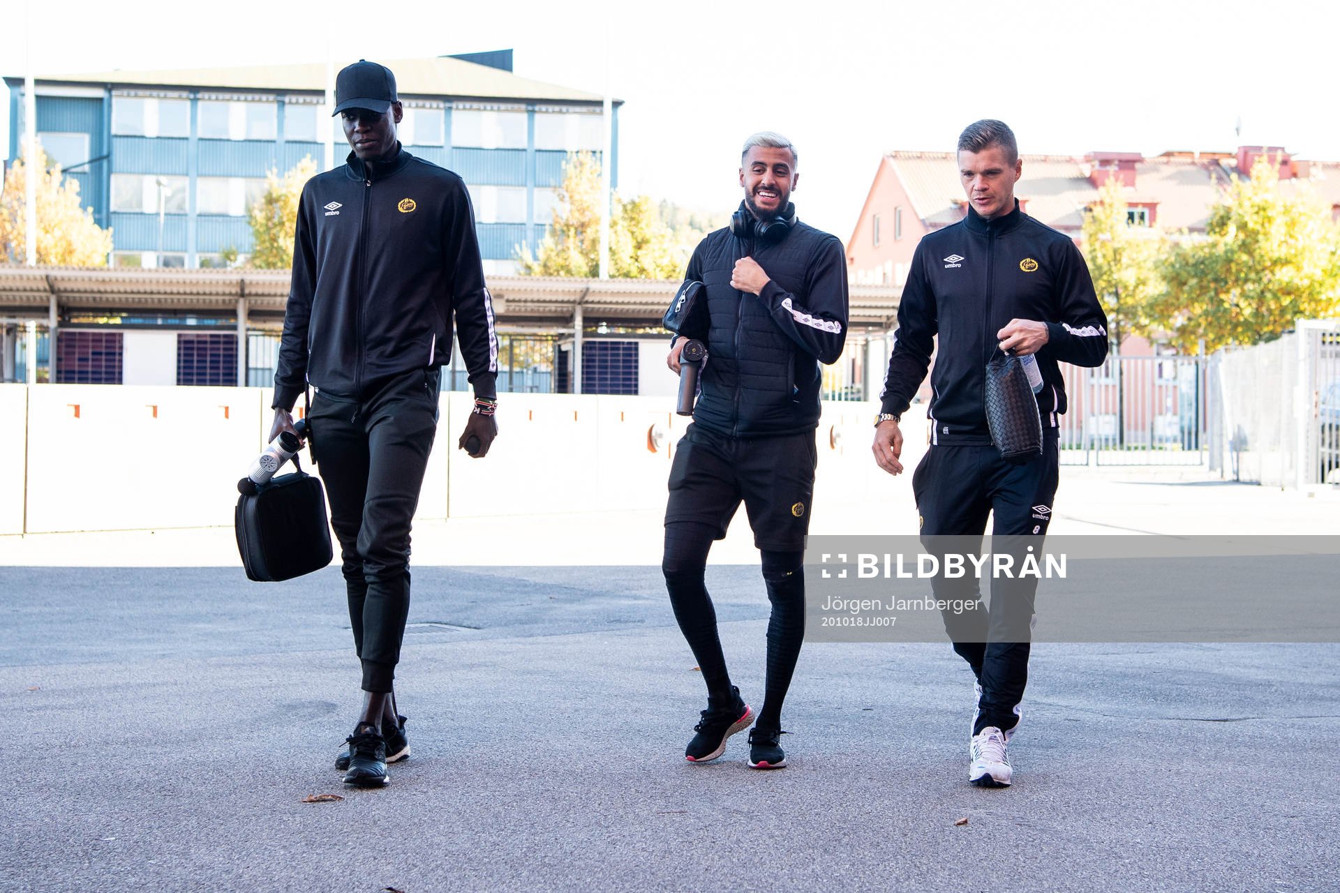 Elfsborgs Joseph Okumu, Rami Kaib och Samuel Holmén
