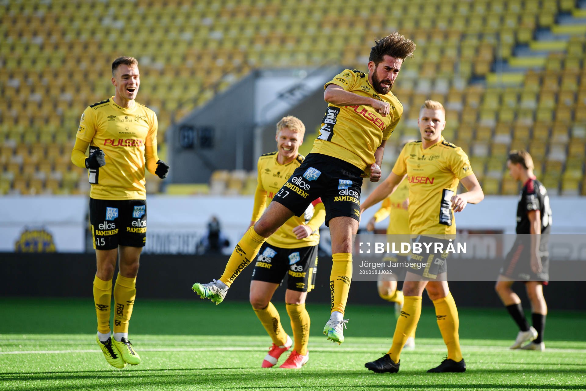 Elfsborgs Frederik Holst jublar