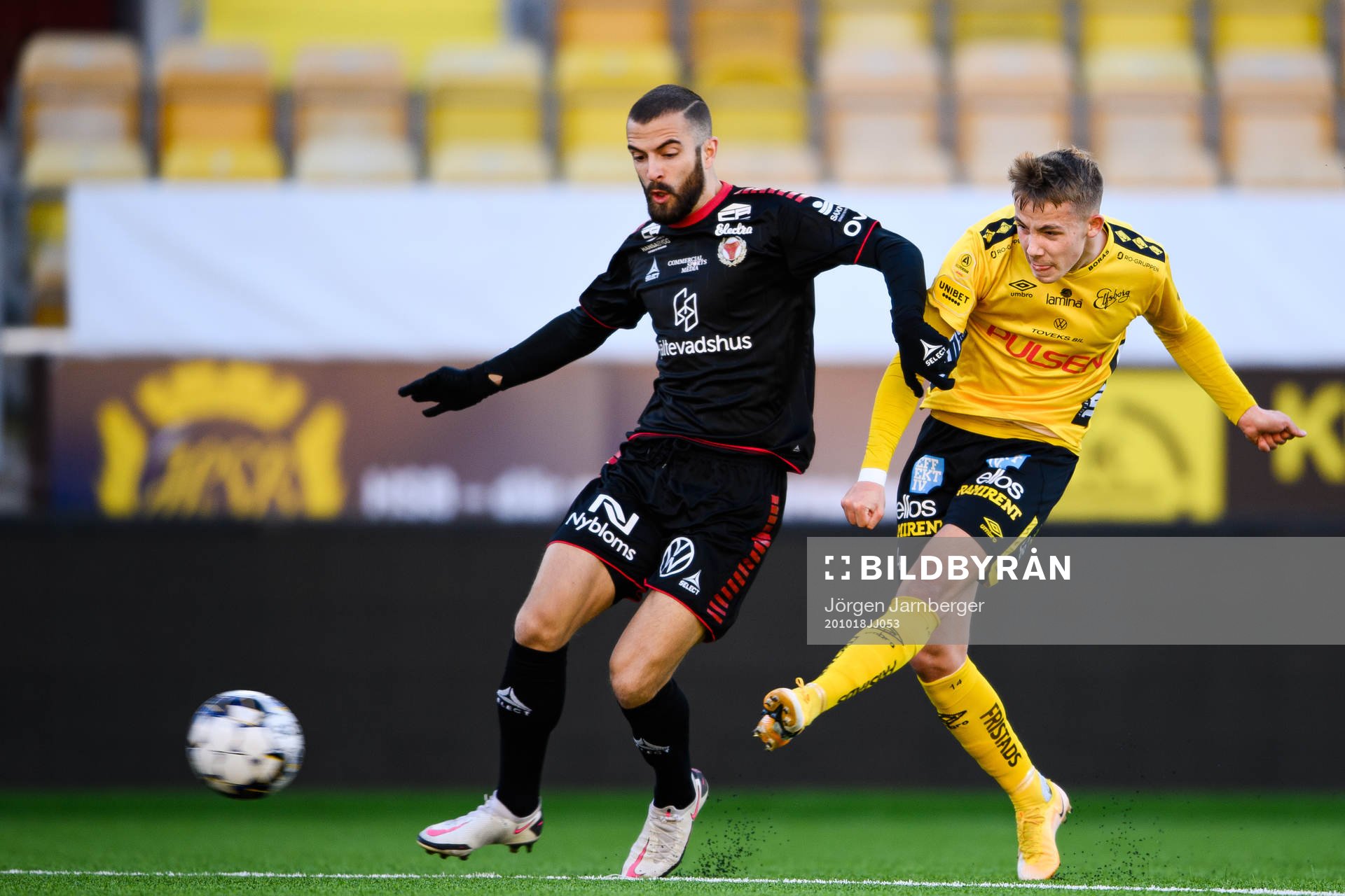 Kalmars Filip Sachpekidis och Elfsborgs Jacob Ondrejka