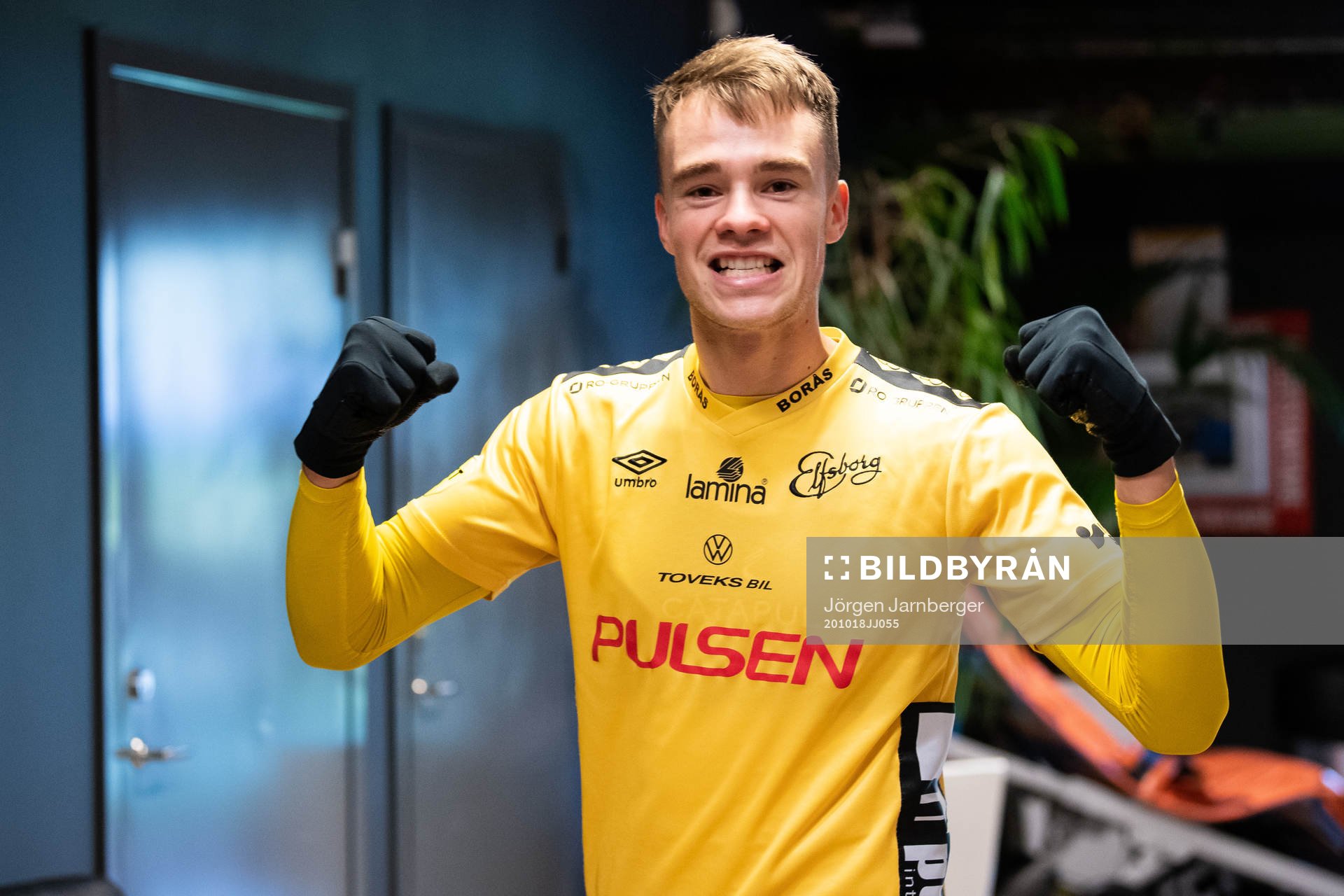 Elfsborgs Leo Väisänen jublar