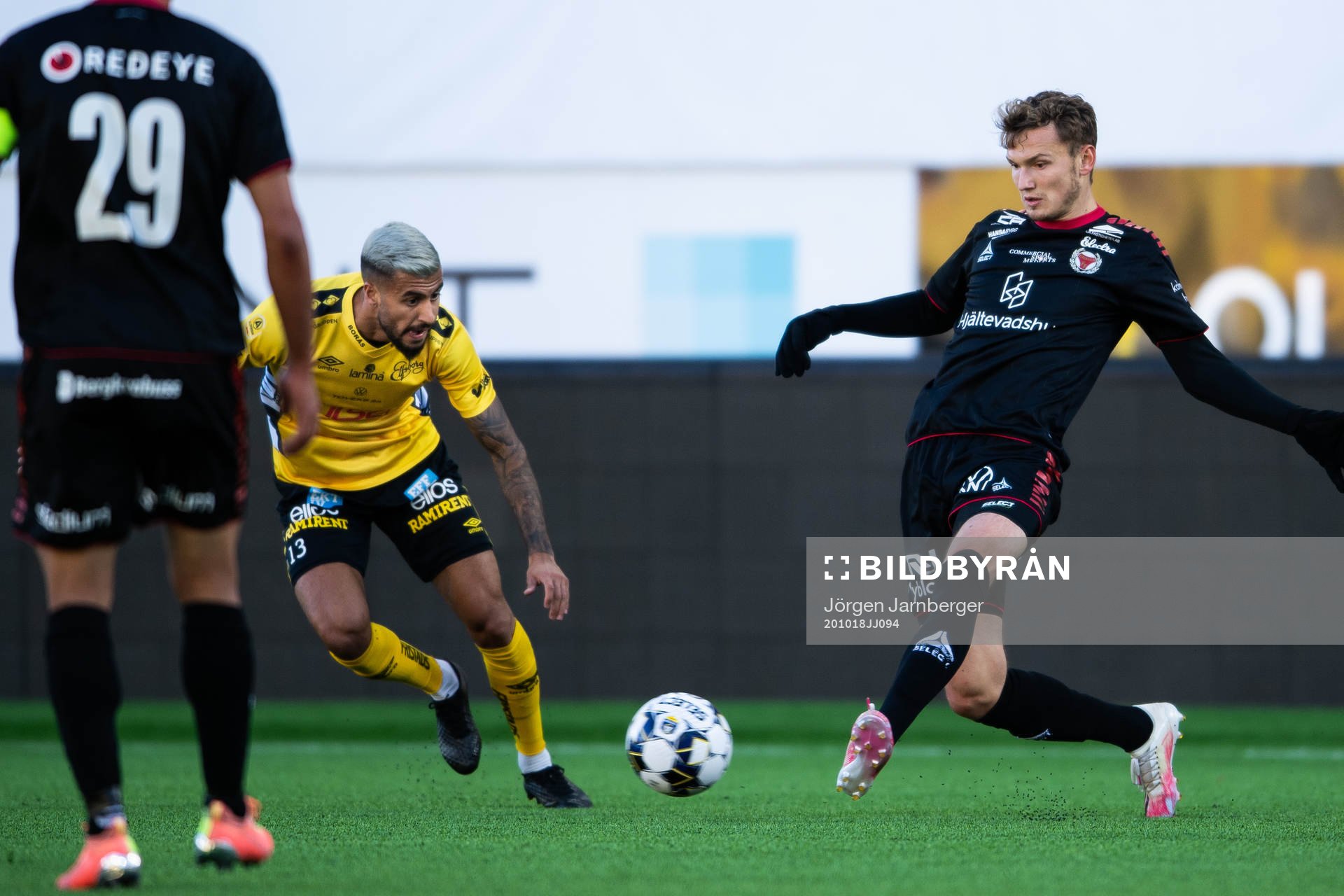 Kalmars Piotr Johansson och Elfsborgs Rami Kaib
