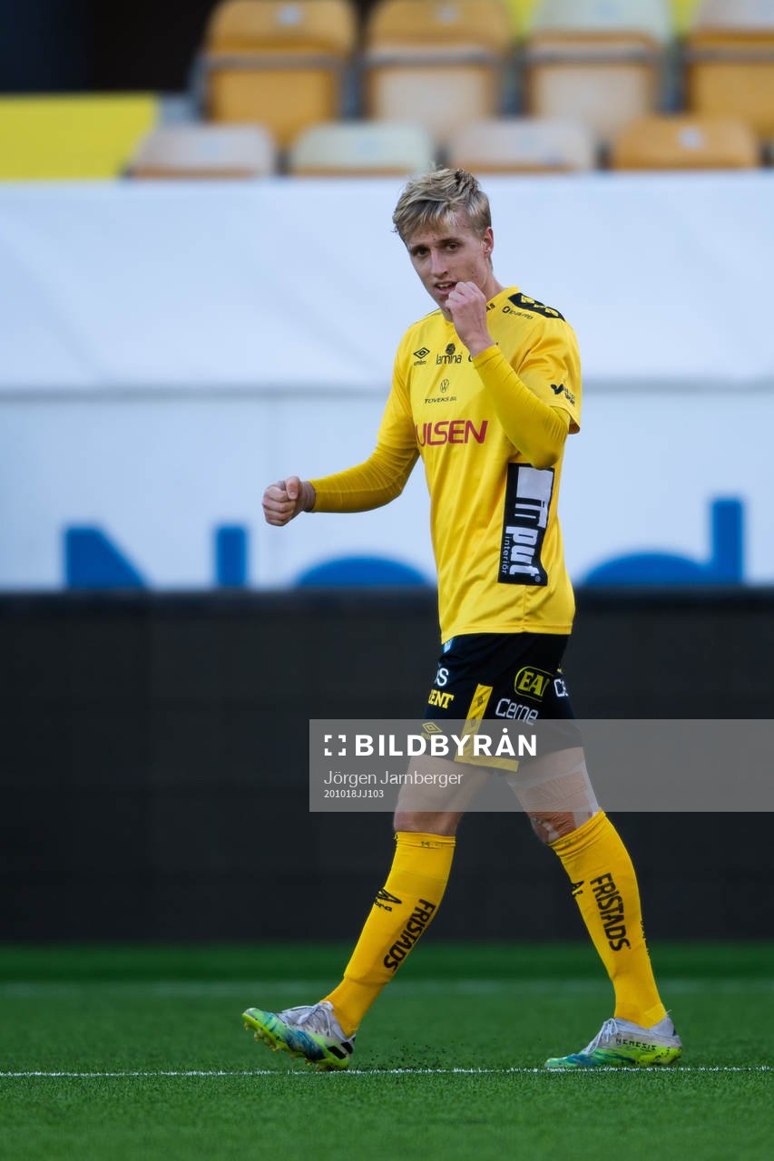 Elfsborgs Jeppe Okkels jublar
