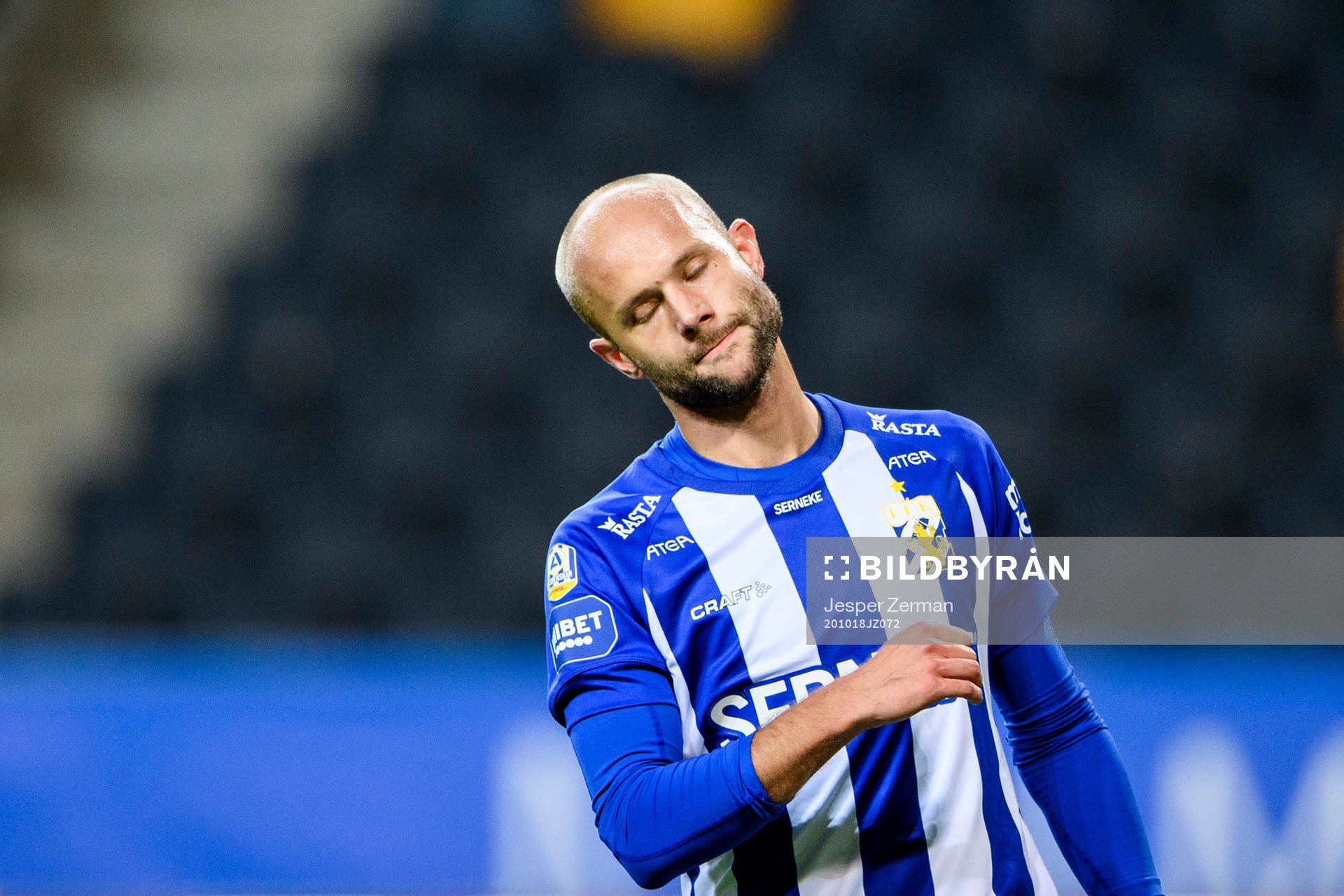 IFK Göteborg Robin Söder deppar