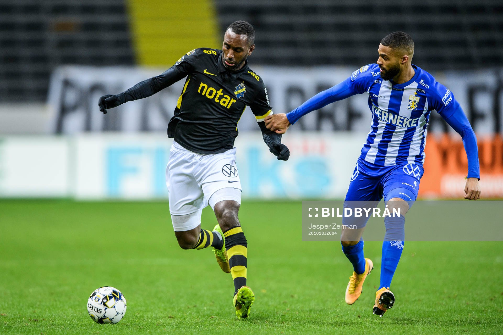 s Henok Goitom och IFK Göteborg Kristopher Da Graca