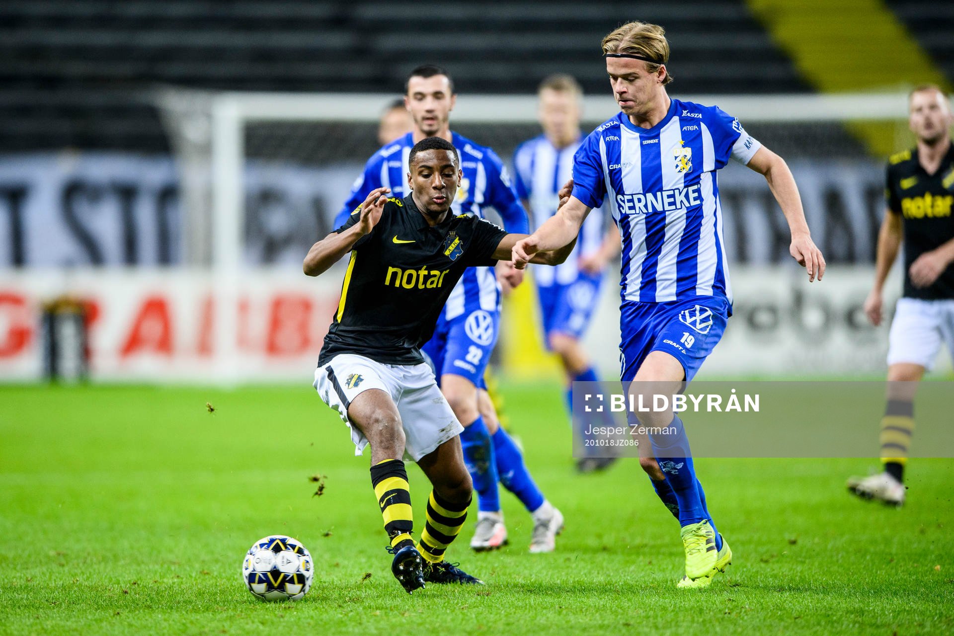 s Paulos Abraham och IFK Göteborg August Erlingmark