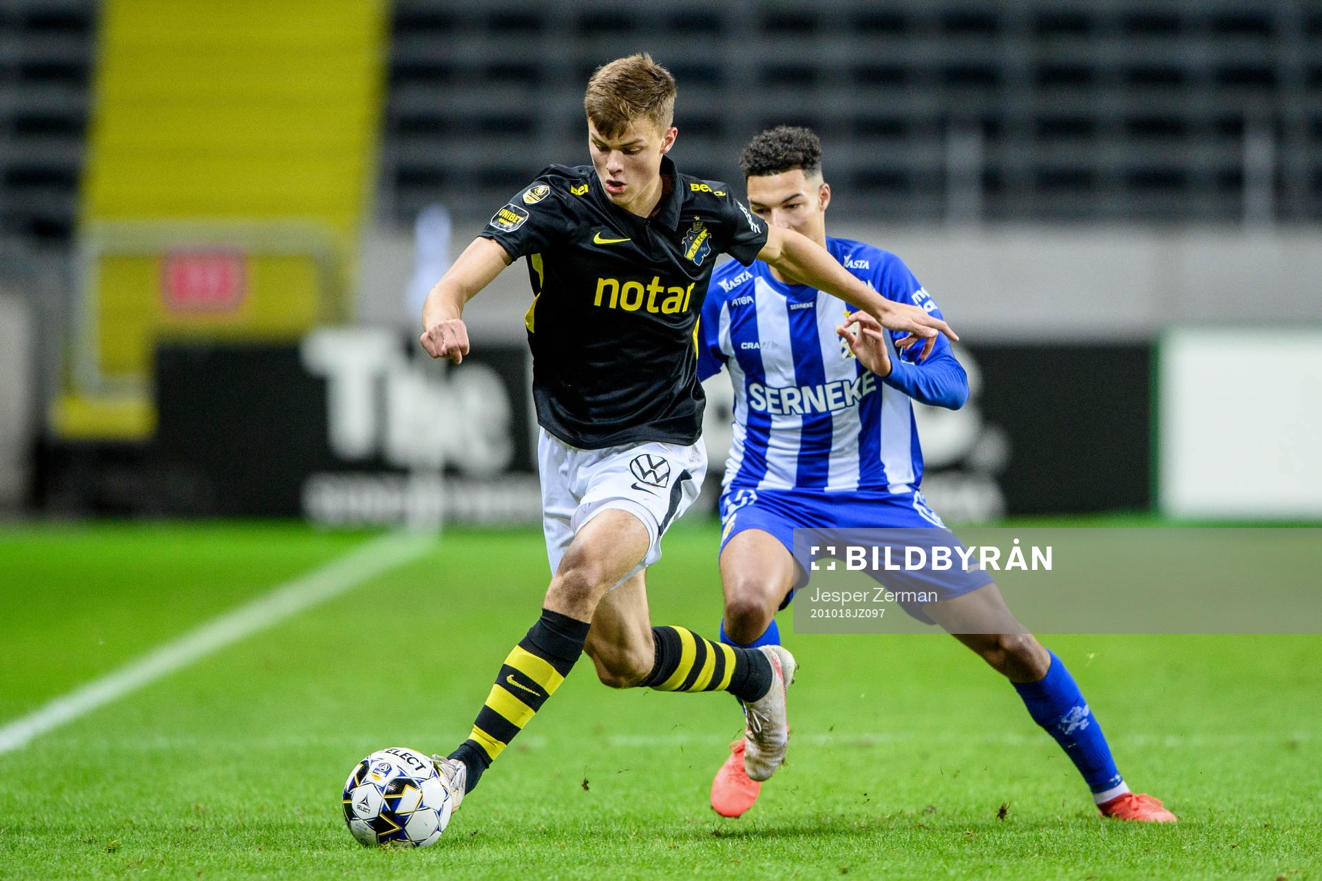 s Erik Ring och IFK Göteborg Alexander Jallow