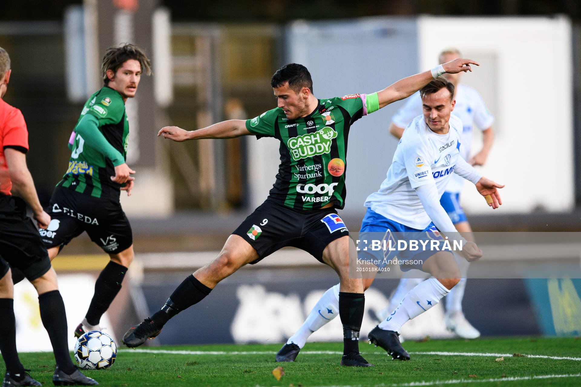 Varbergs Astrit Selmani och IFK Norrköpings Henrik