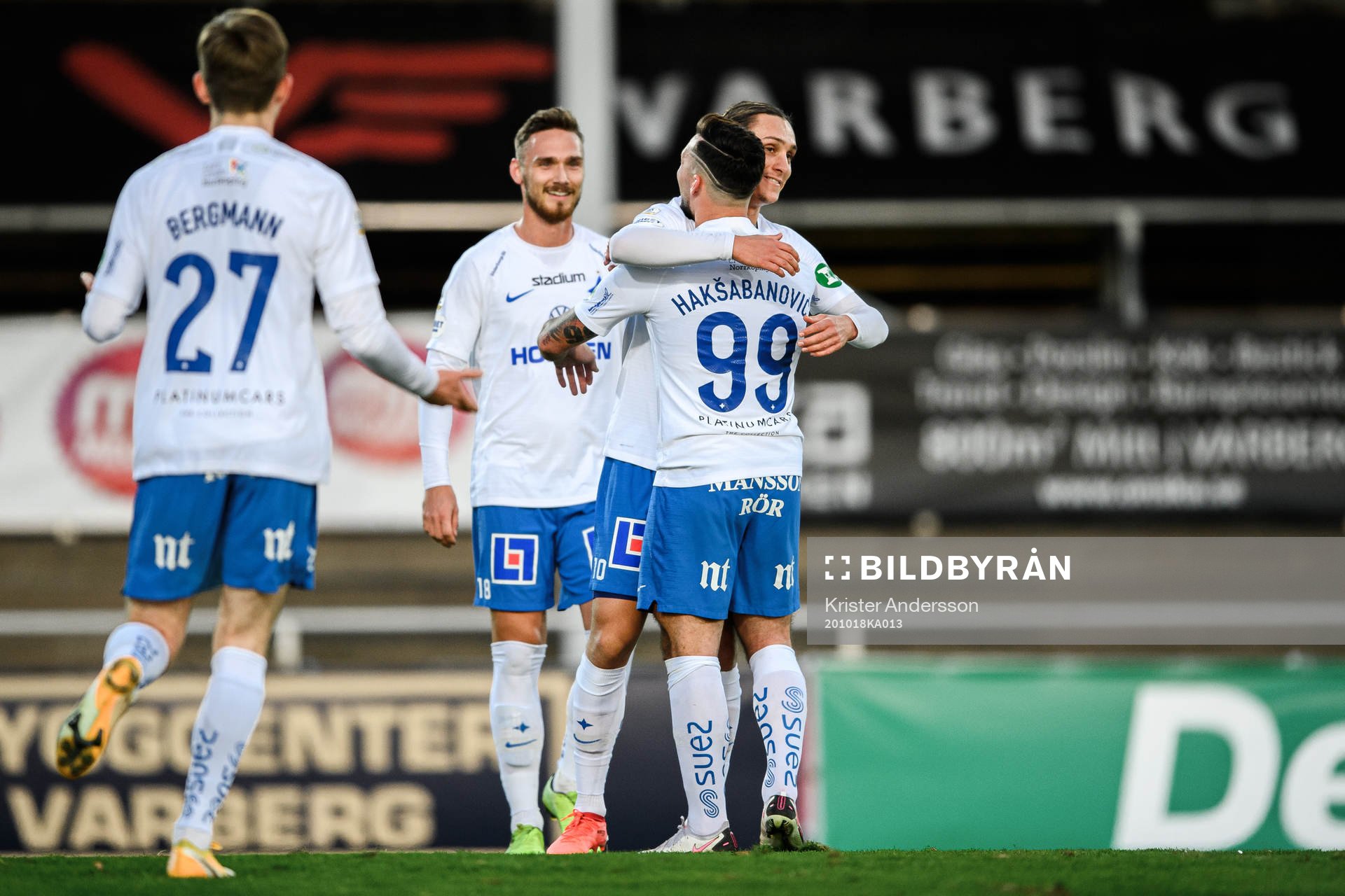 IFK Norrköpings Jonathan Levi, Linus Wahlqvist och Sead
