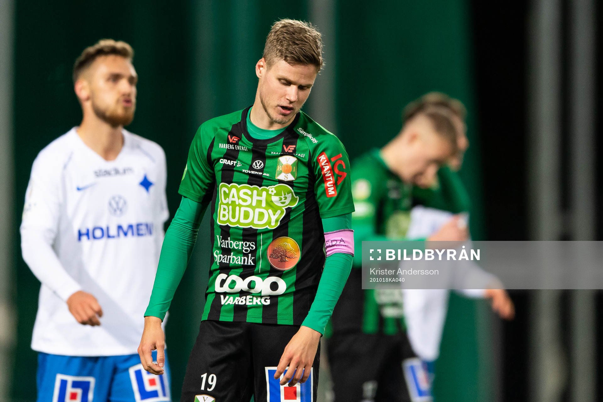 Varbergs Gustav Norlin deppar