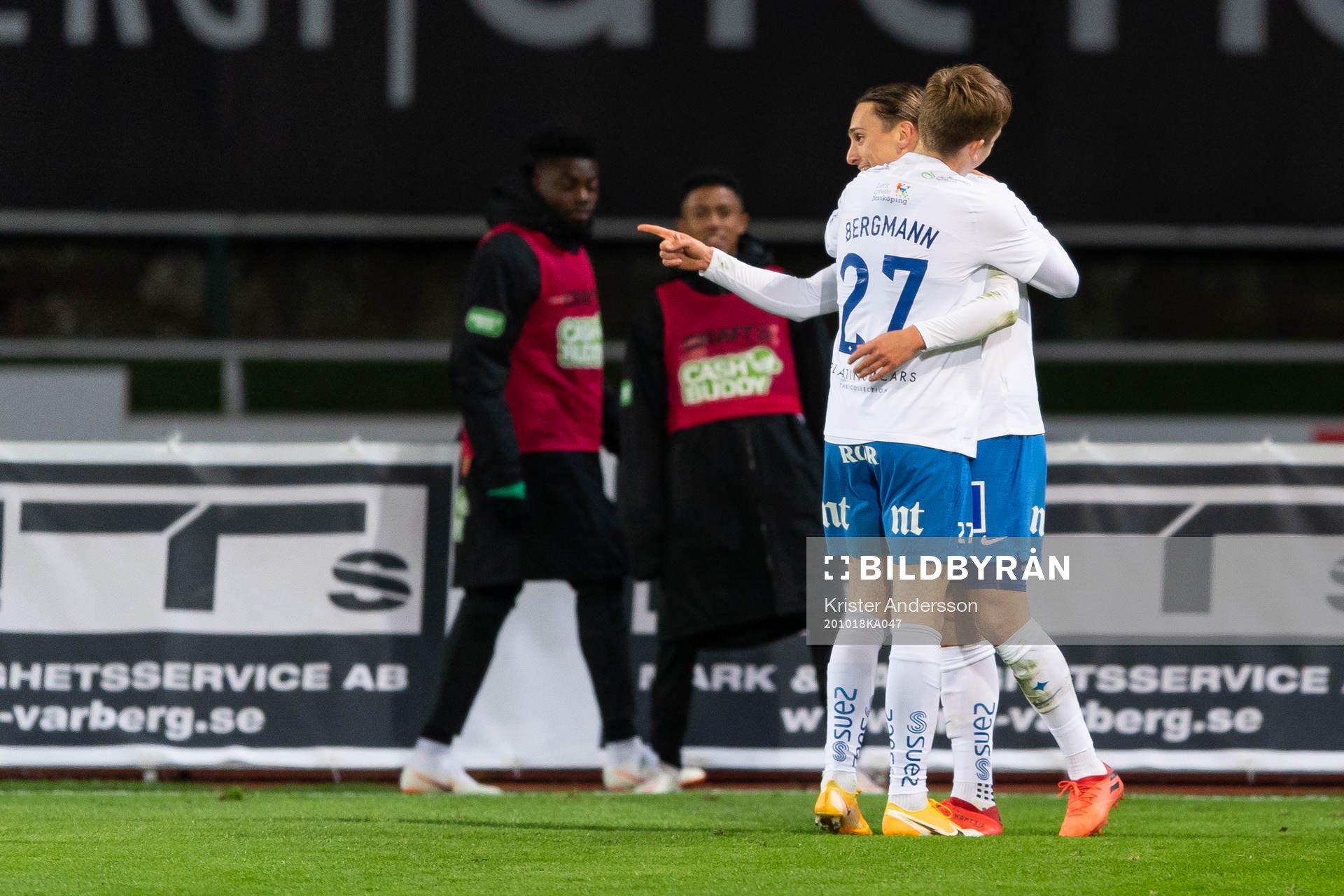 IFK Norrköpings Jonathan Levi jublar