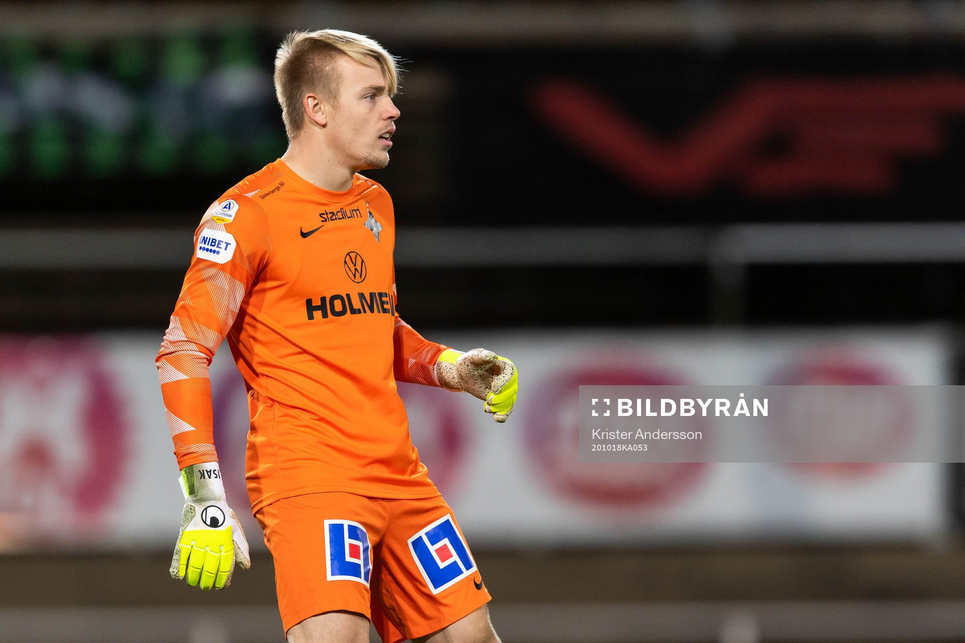 IFK Norrköpings målvakt Isak Pettersson