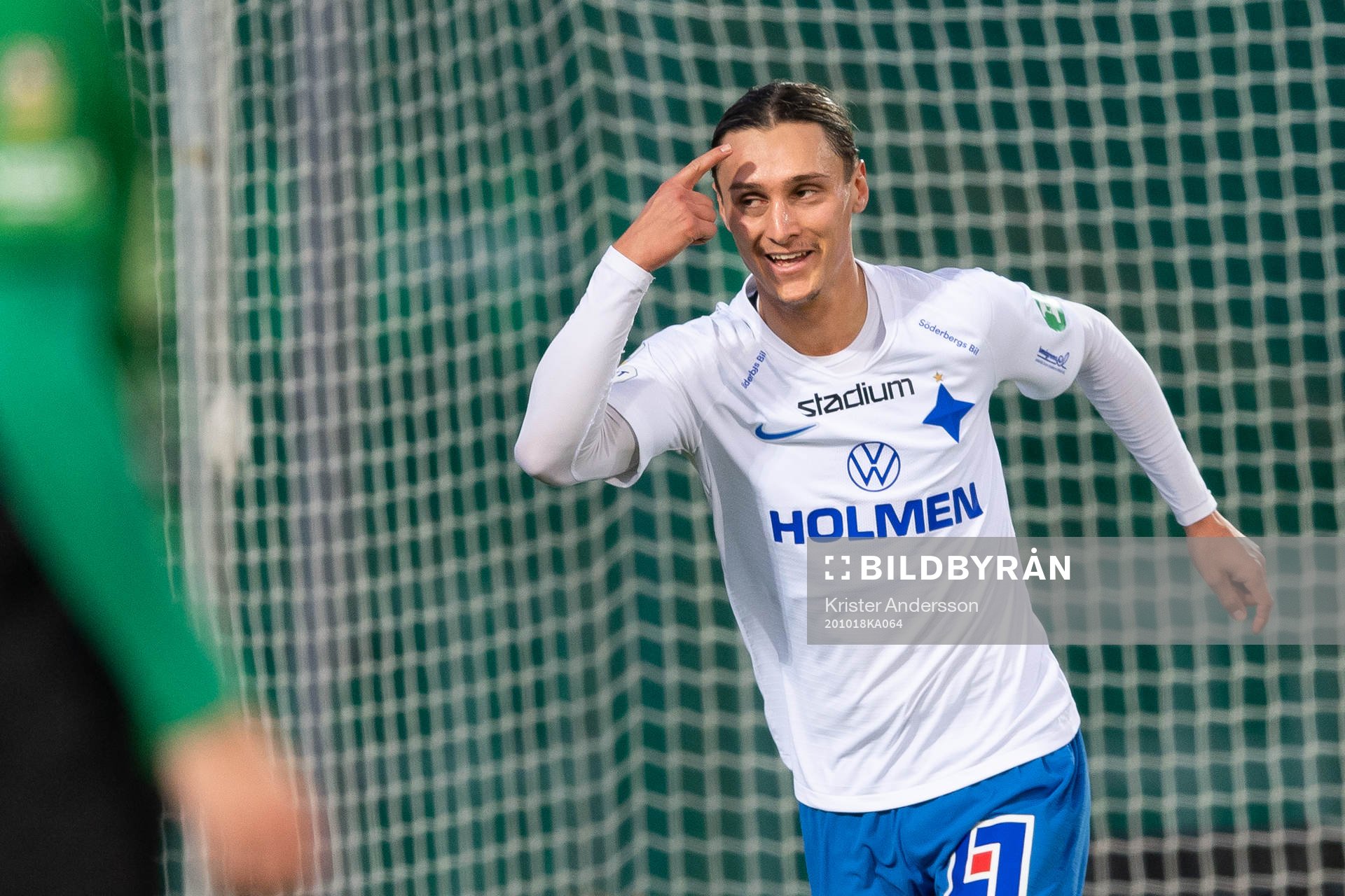 IFK Norrköpings Jonathan Levi jublar
