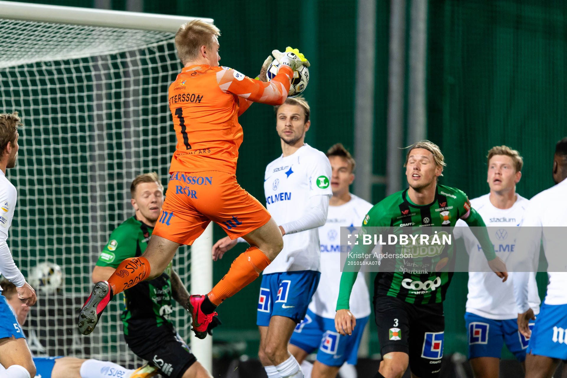 IFK Norrköpings målvakt Isak Pettersson