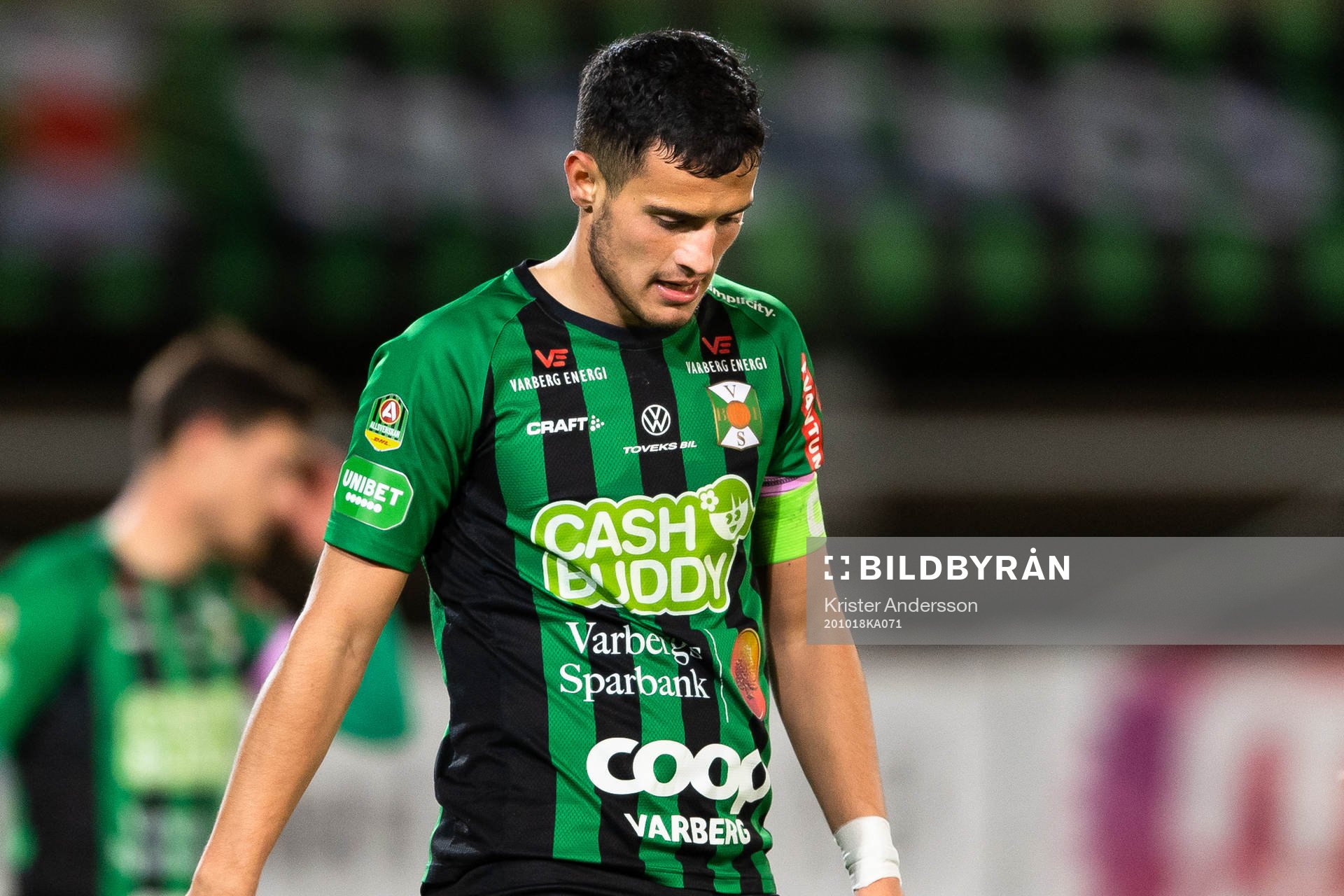 Varbergs Astrit Selmani deppar