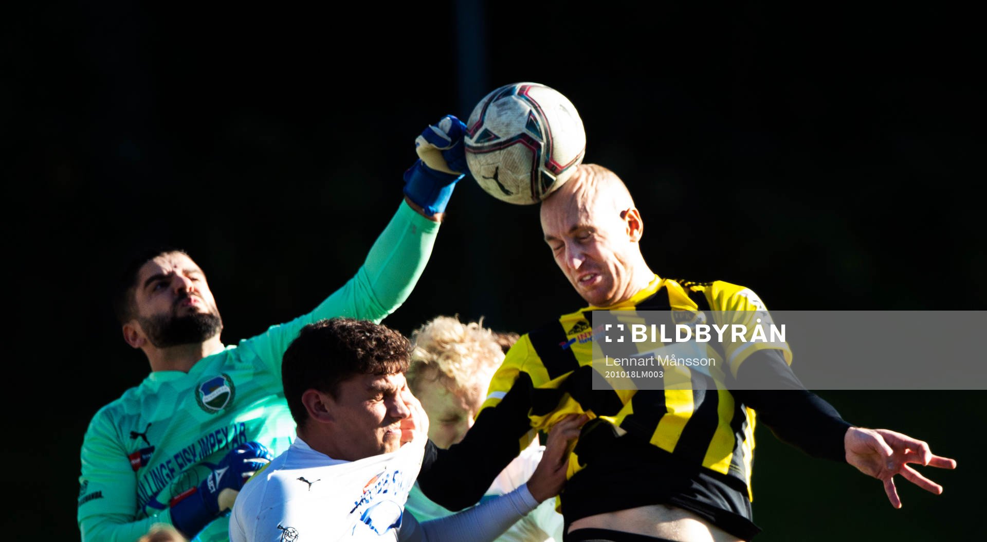 IFK Hässleholms Simon Henningsson i matchen mellan