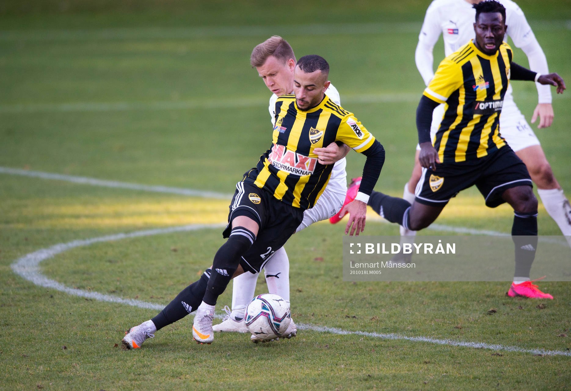 IFK Hässleholms Mohammed Hamdan i matchen mellan Österlen