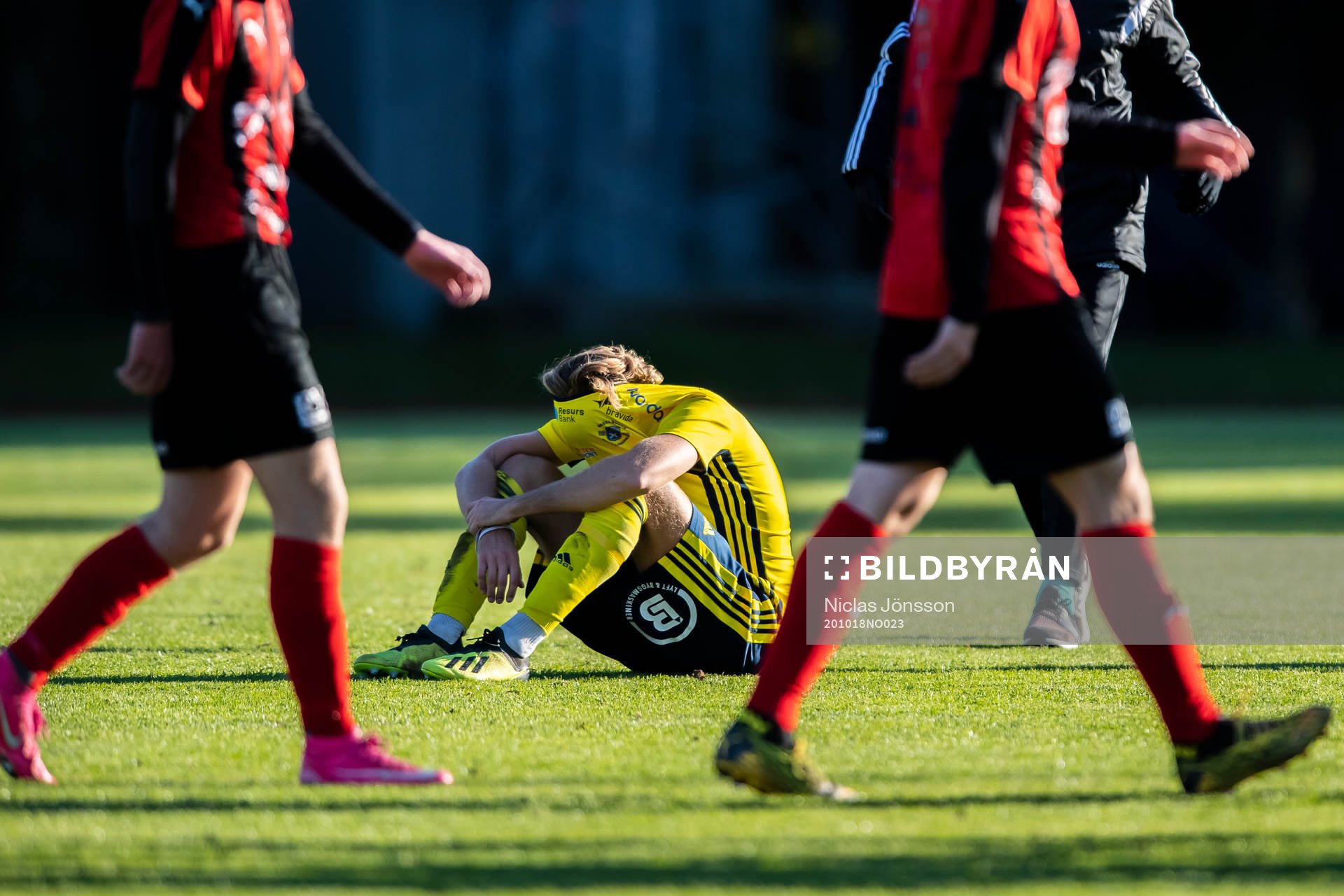 Ängelholms Marcus Eriksson deppar