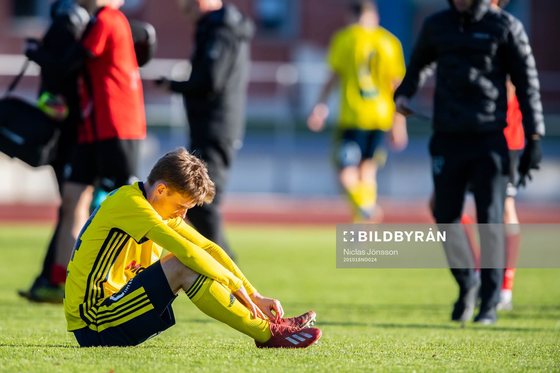 Ängelholms Edvin Nilsson deppar