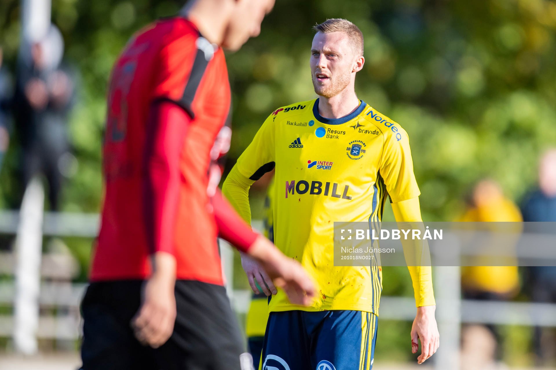 Ängelholms Anton Kinnander deppar