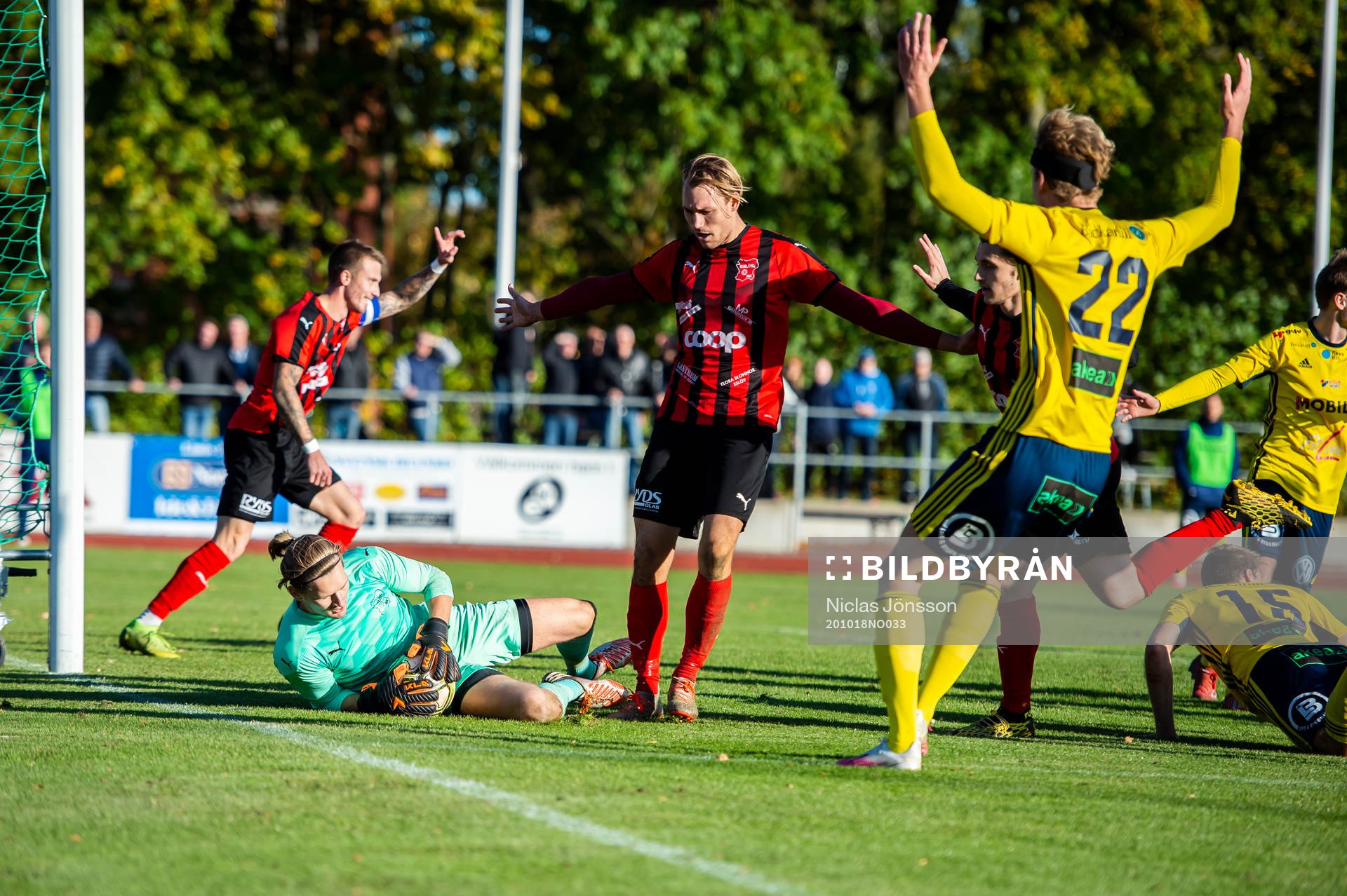 Eslöv målvakt Marius Jonsson Helstad