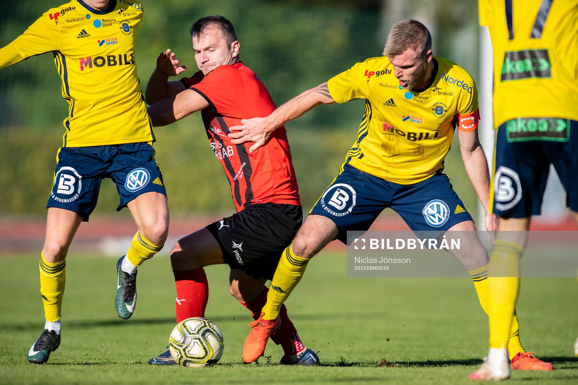 Eslöv Admir Osmamcevic och Ängelholms Robin Nilsson
