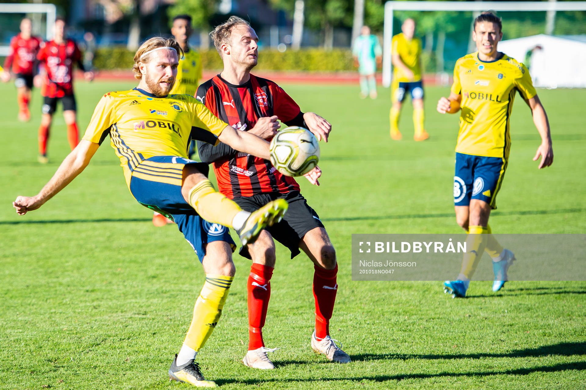 Ängelholms Marcus Eriksson och Eslöv Pontus Gressman