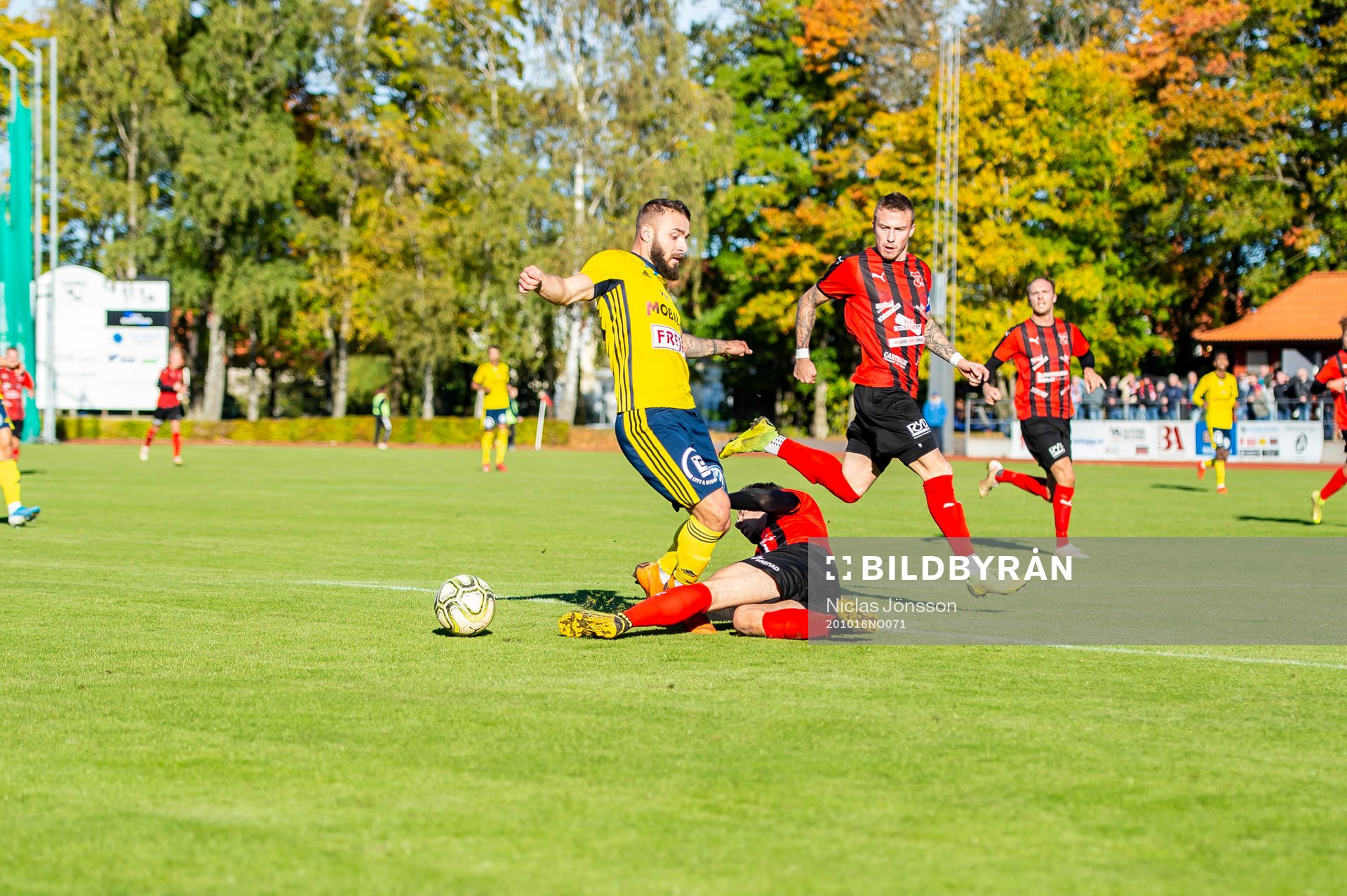 Ängelholms Filip Pivkovski och Eslöv Anderas Berg