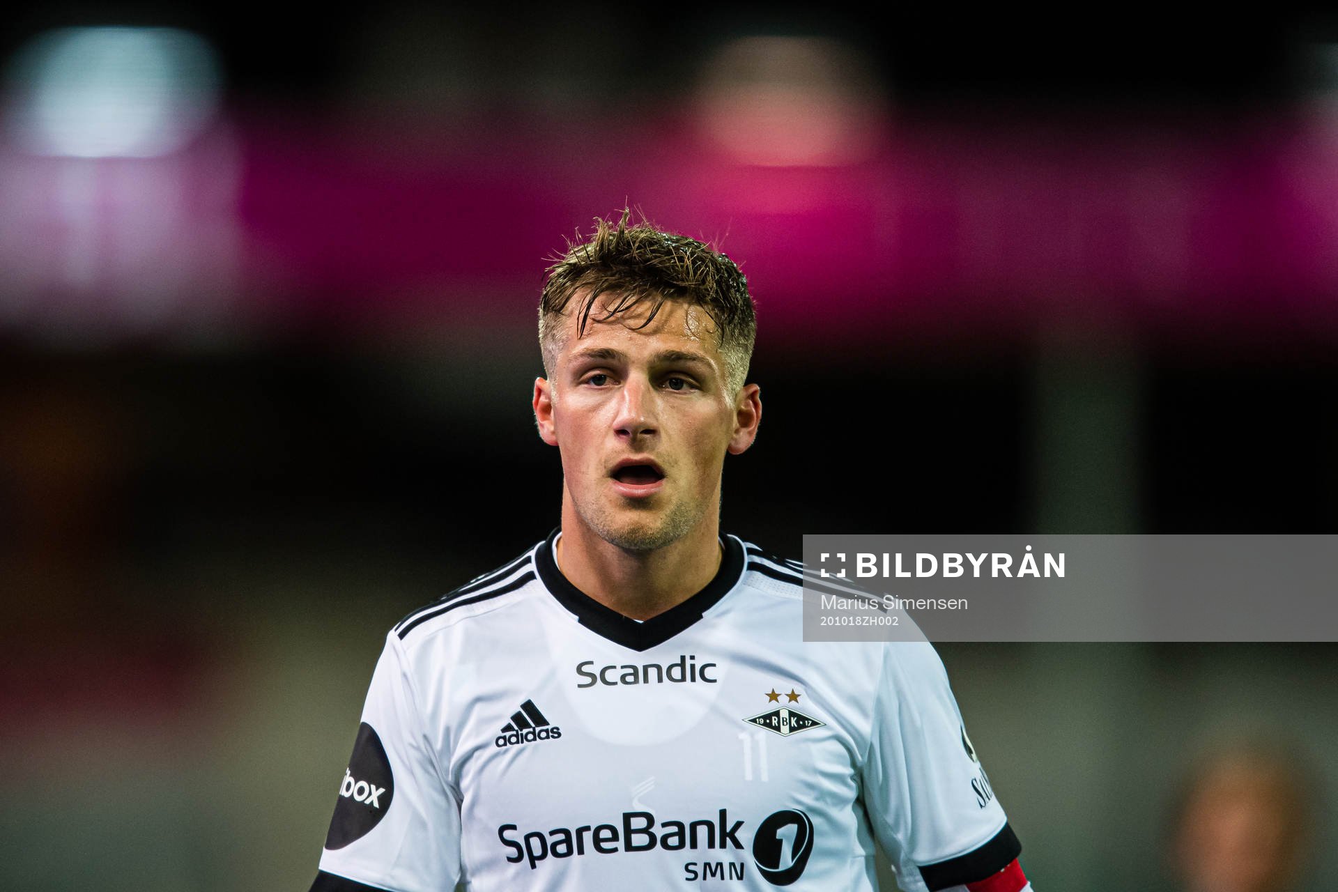 Carl Johan Holse Justesen of Rosenborg