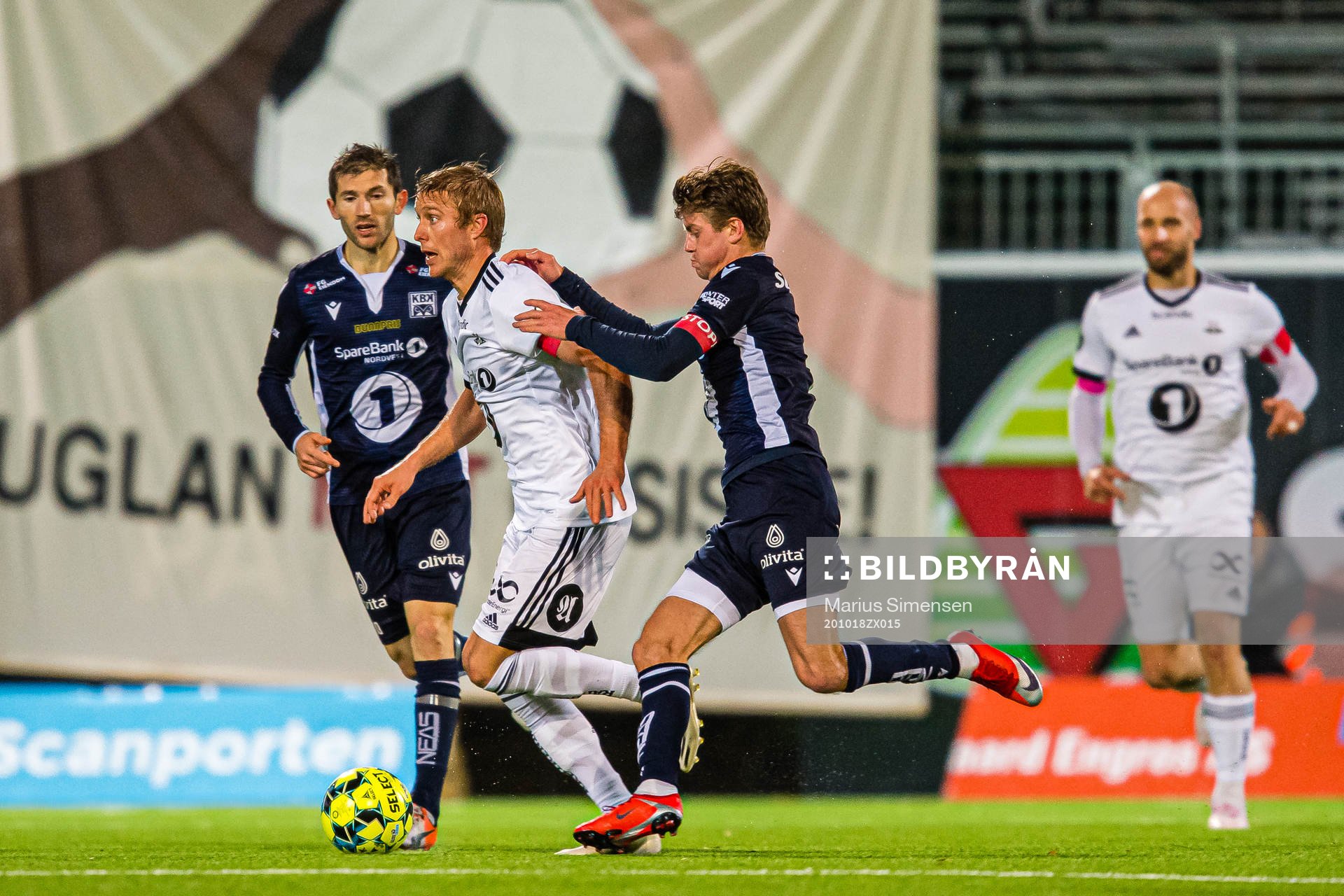 Per Ciljan Skjelbred of Rosenborg and Sondre Sørli of