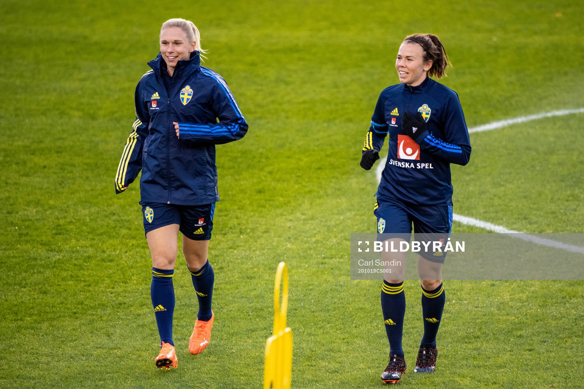 Jonna Andersson and Jessica Samuelsson