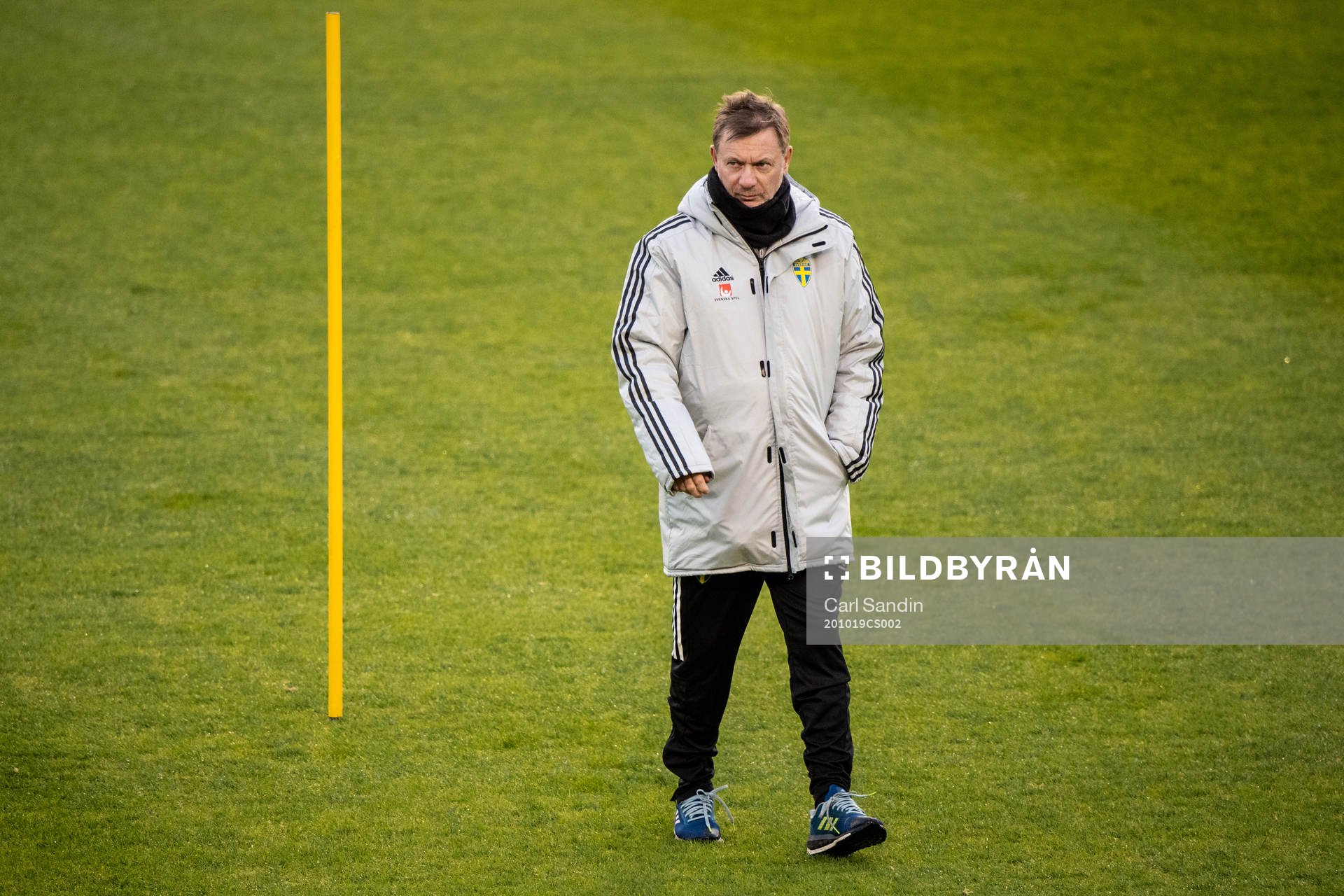 Head coach Peter Gerhardsson
