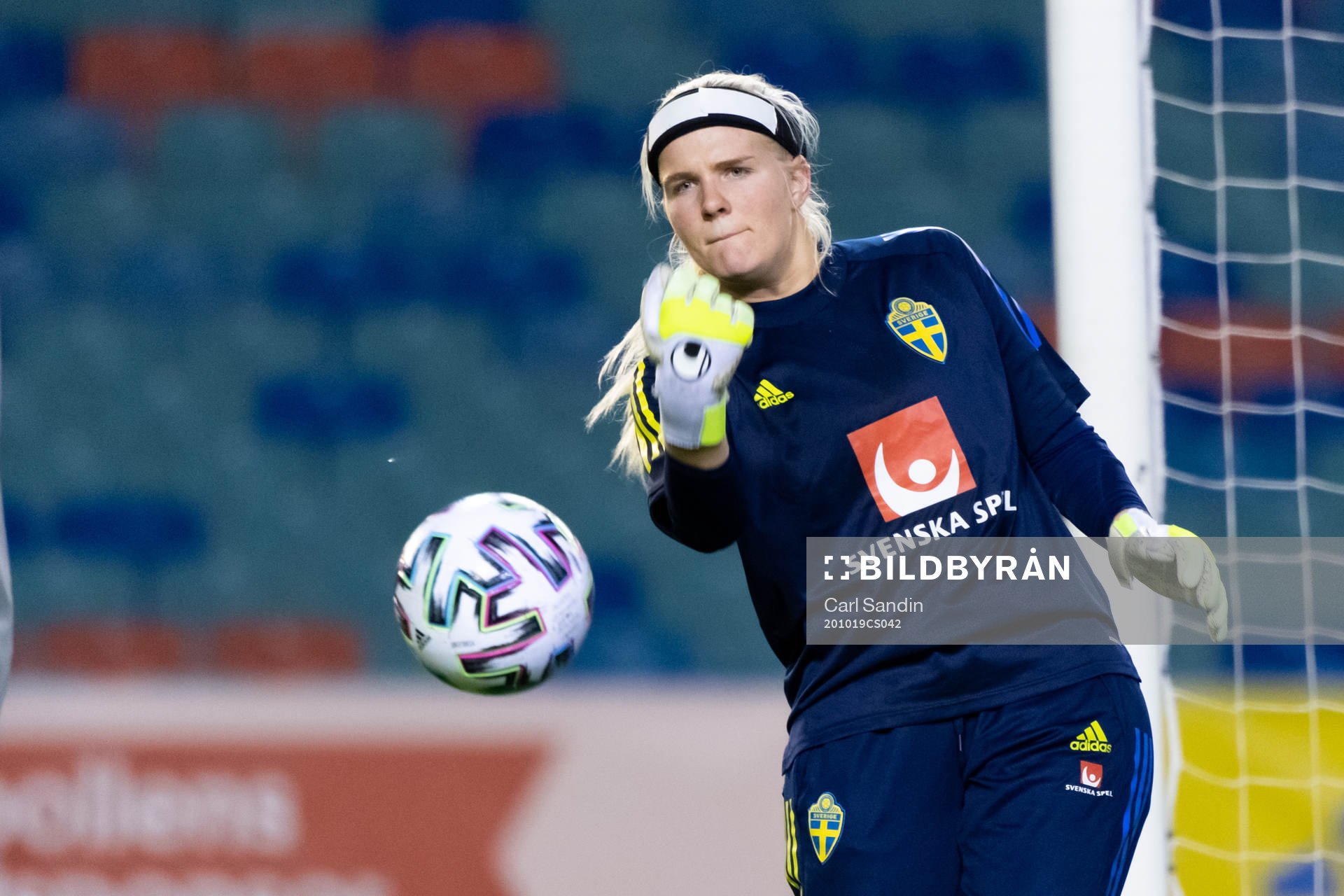 Goalkeeper Emma Holmgren