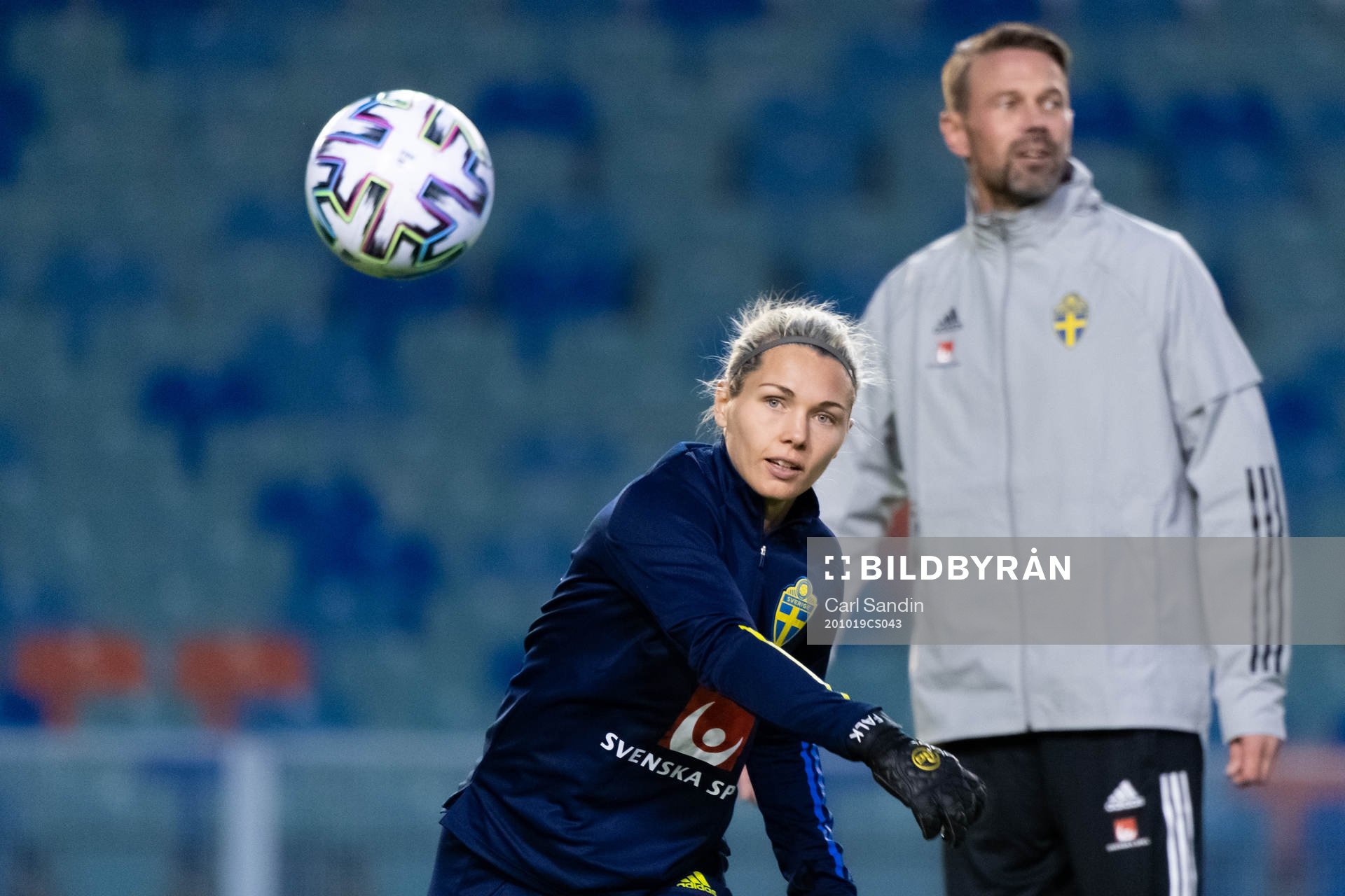 Goalkeeper Jennifer Falk