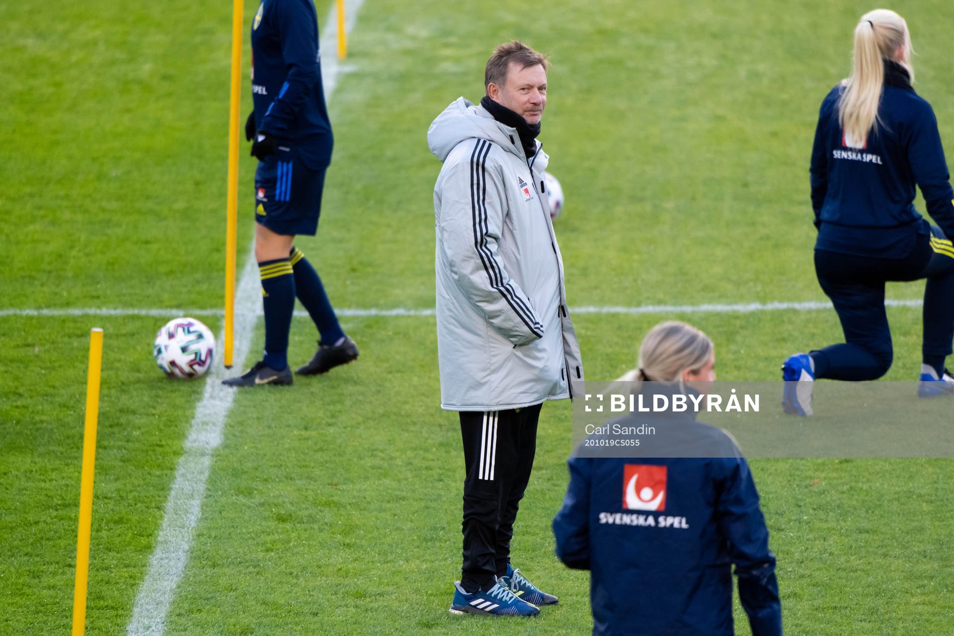 Head coach Peter Gerhardsson