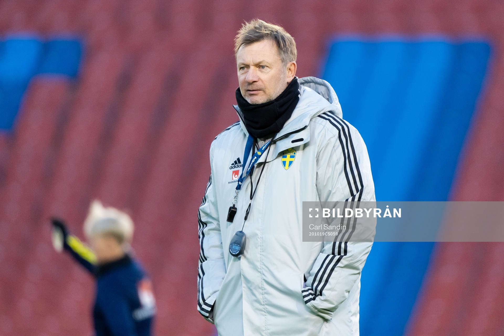 Head coach Peter Gerhardsson