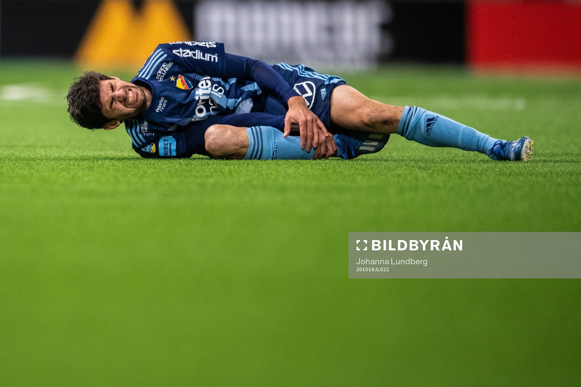 Djurgårdens Jesper Nyholm har ont