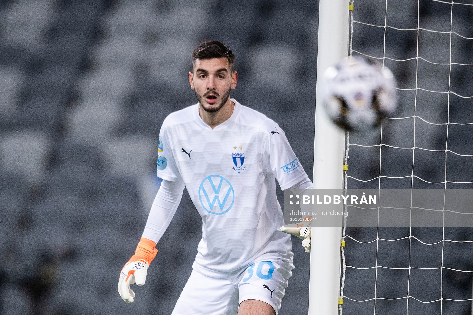 Malmö FFs målvakt Marko Johansson