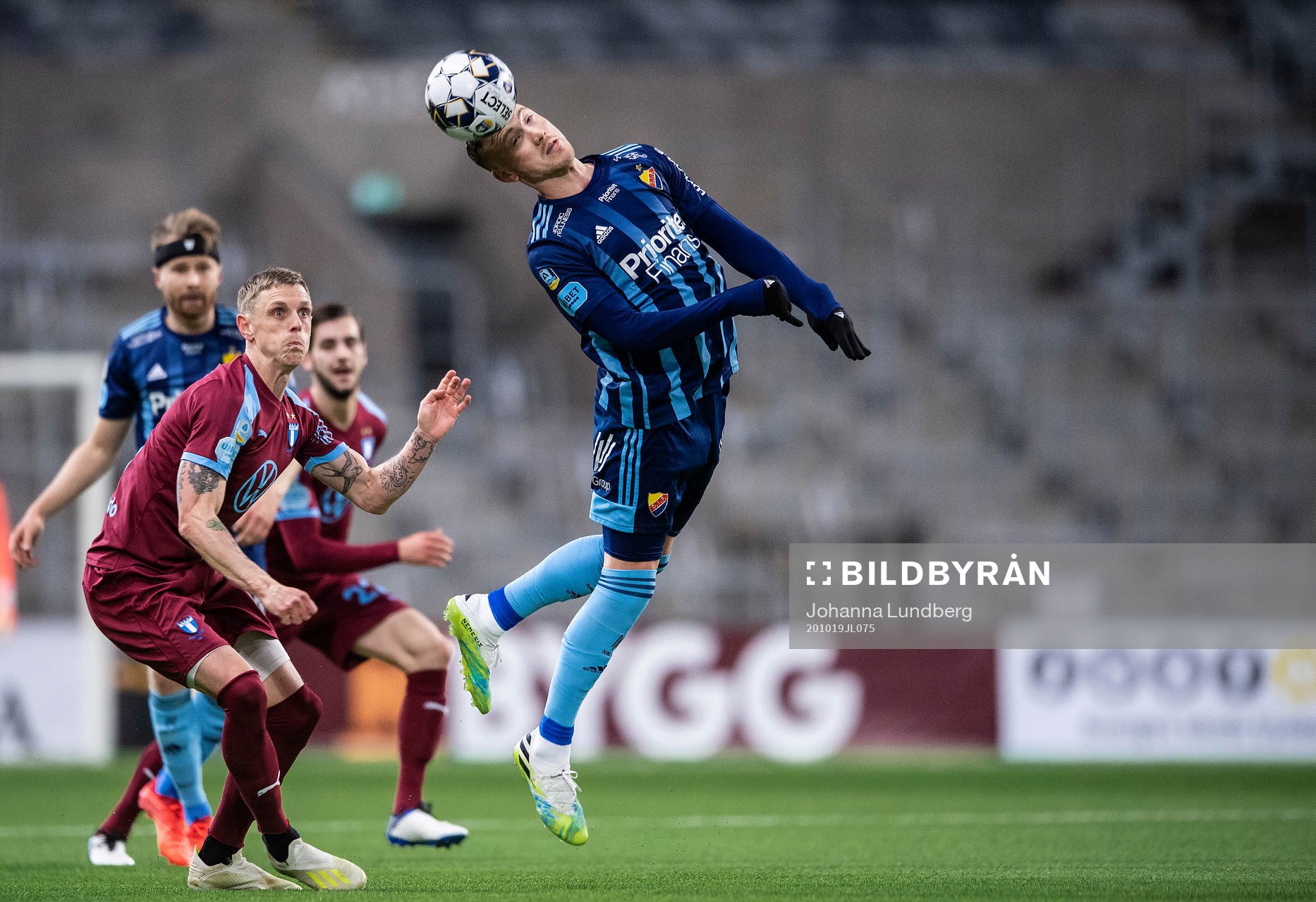 Malmö FFs Sören Rieks och Djurgårdens Fredrik Ulvestad