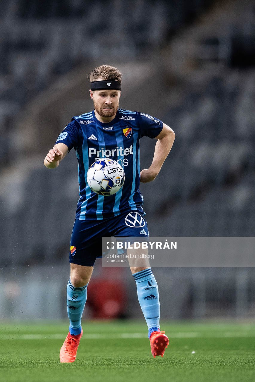 Djurgårdens Jacob Une Larsson