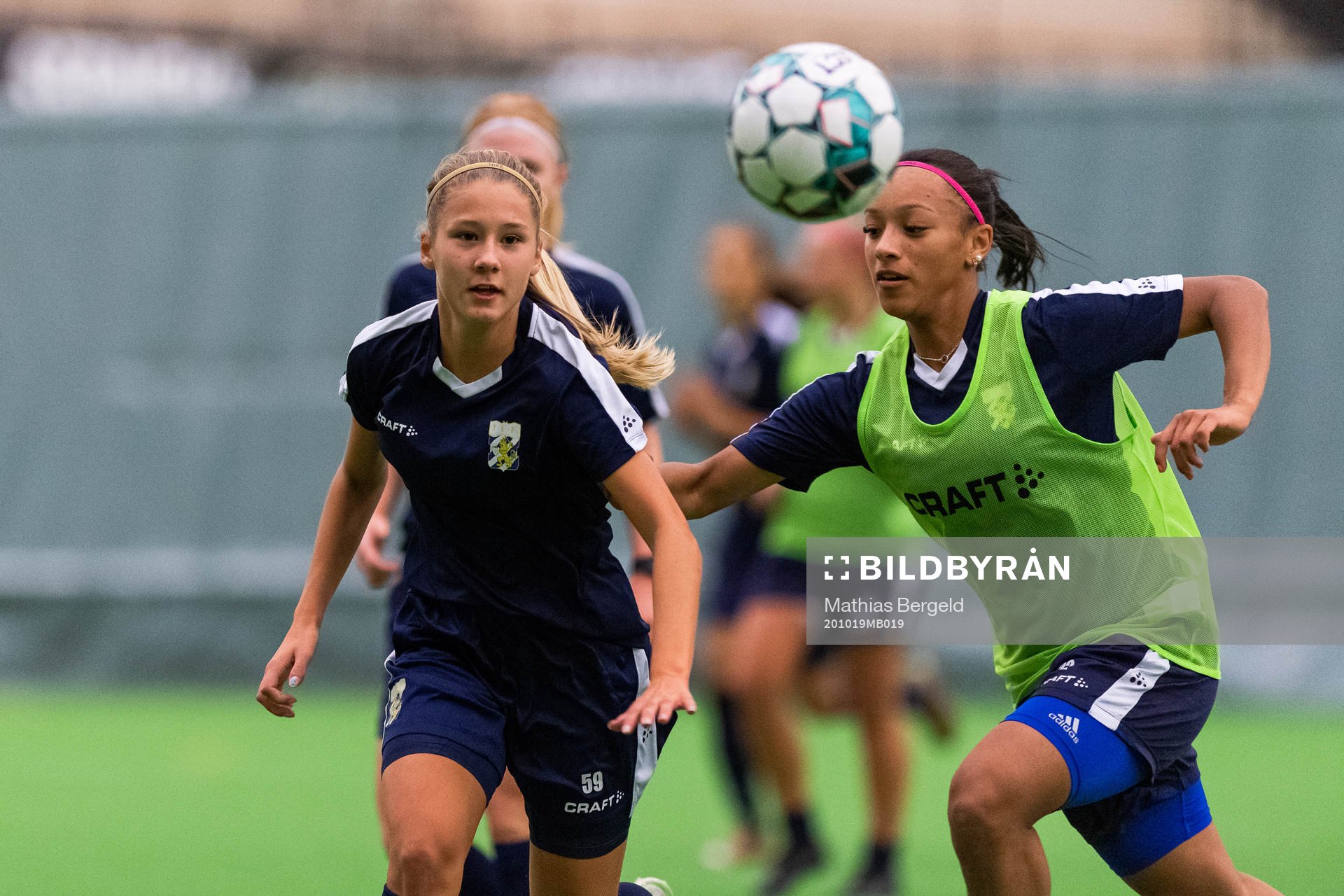 Novalie Jensen och Alicia Hall Hellström