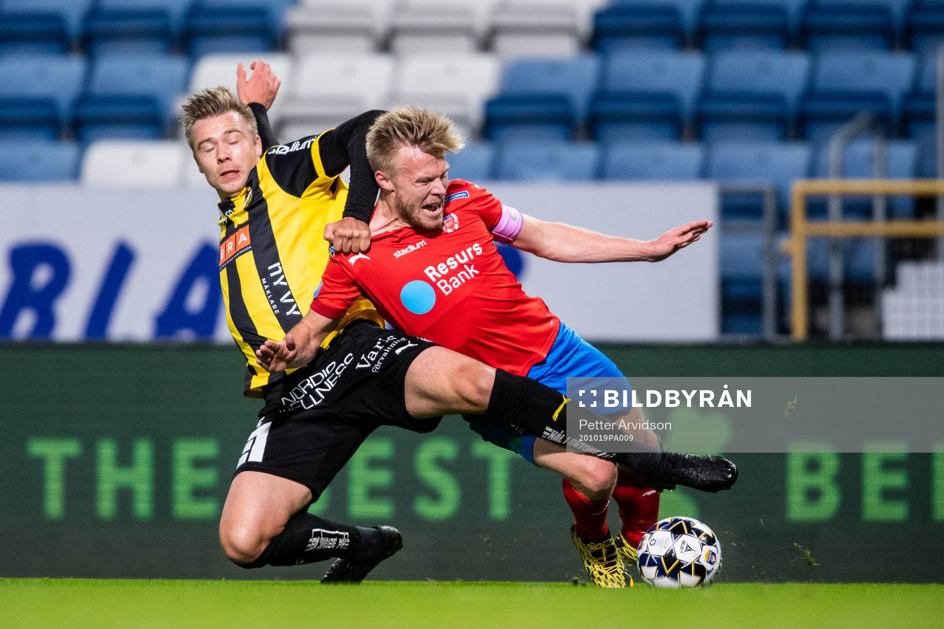 Häckens Alexander Söderlund och Helsingborgs Andreas