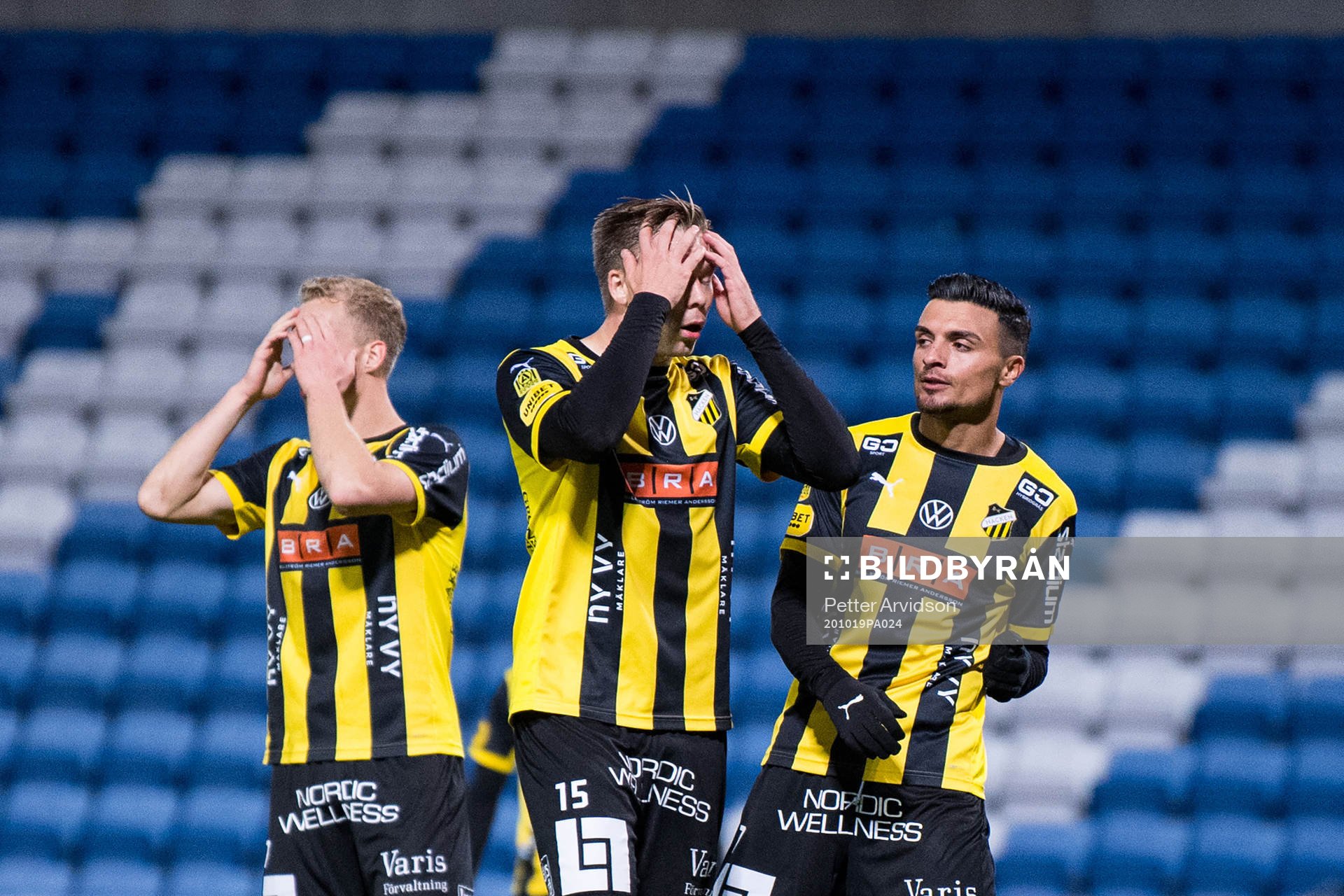 Häckens Alexander Söderlund och Ahmed Yasin deppar